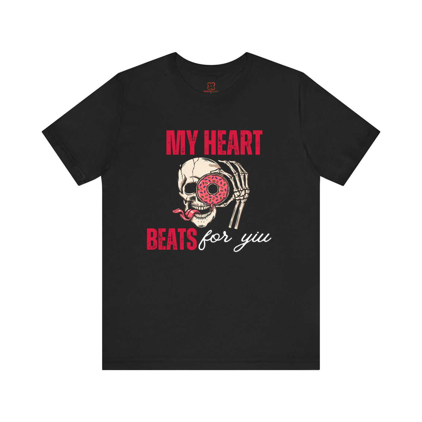 My Heart Beats for You Valentine's Day T-Shirt - Romantic Couples Tee