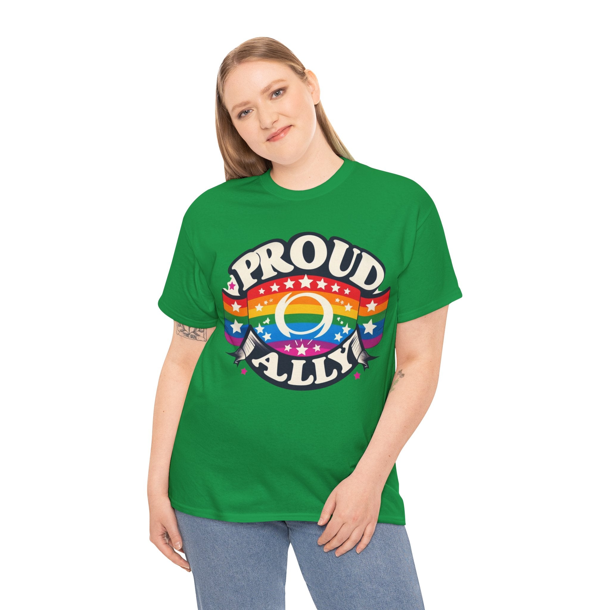 Empowerment Through Unity: 'Proud Ally' T-Shirt