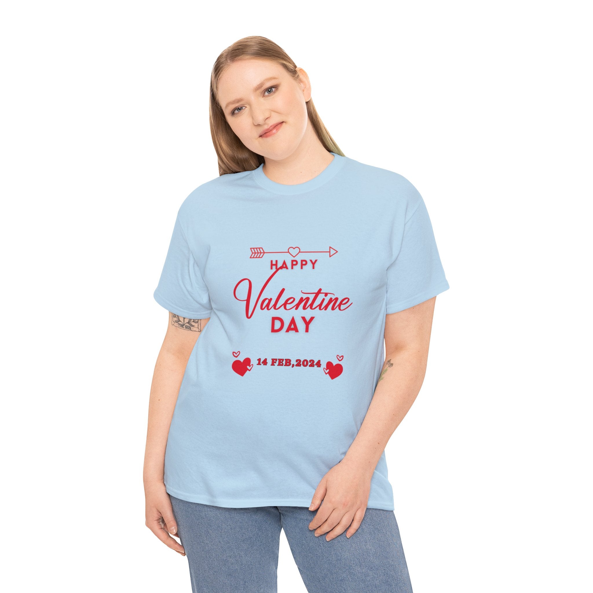 Celebrate Love in Style with Our Exclusive Happy Valentine's Day T-Shirt - Limited Edition Design for a Memorable Affair