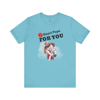 My Heart Pops for You Valentine's Day T-Shirt - Cute & Playful Graphic Tee