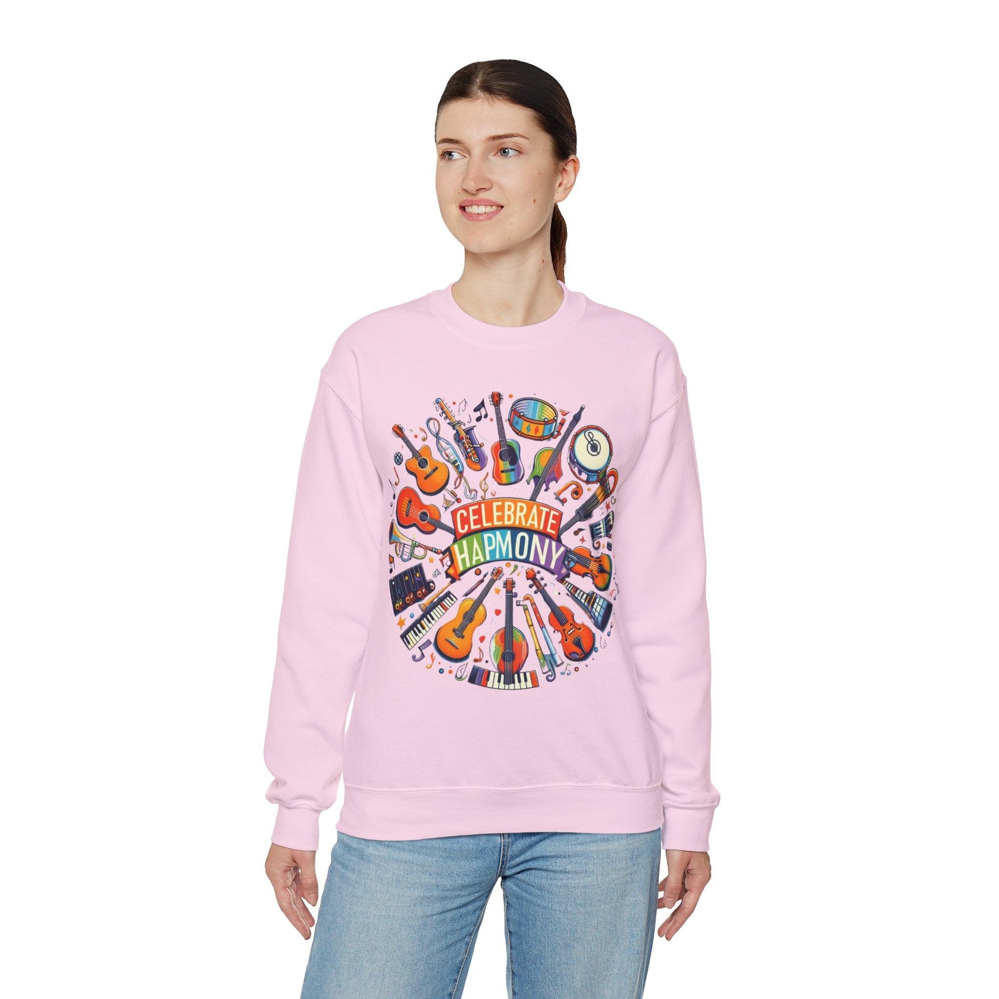 Celebrate Harmony Sweatshirt: Embrace Comfort and Style in Every Stitch