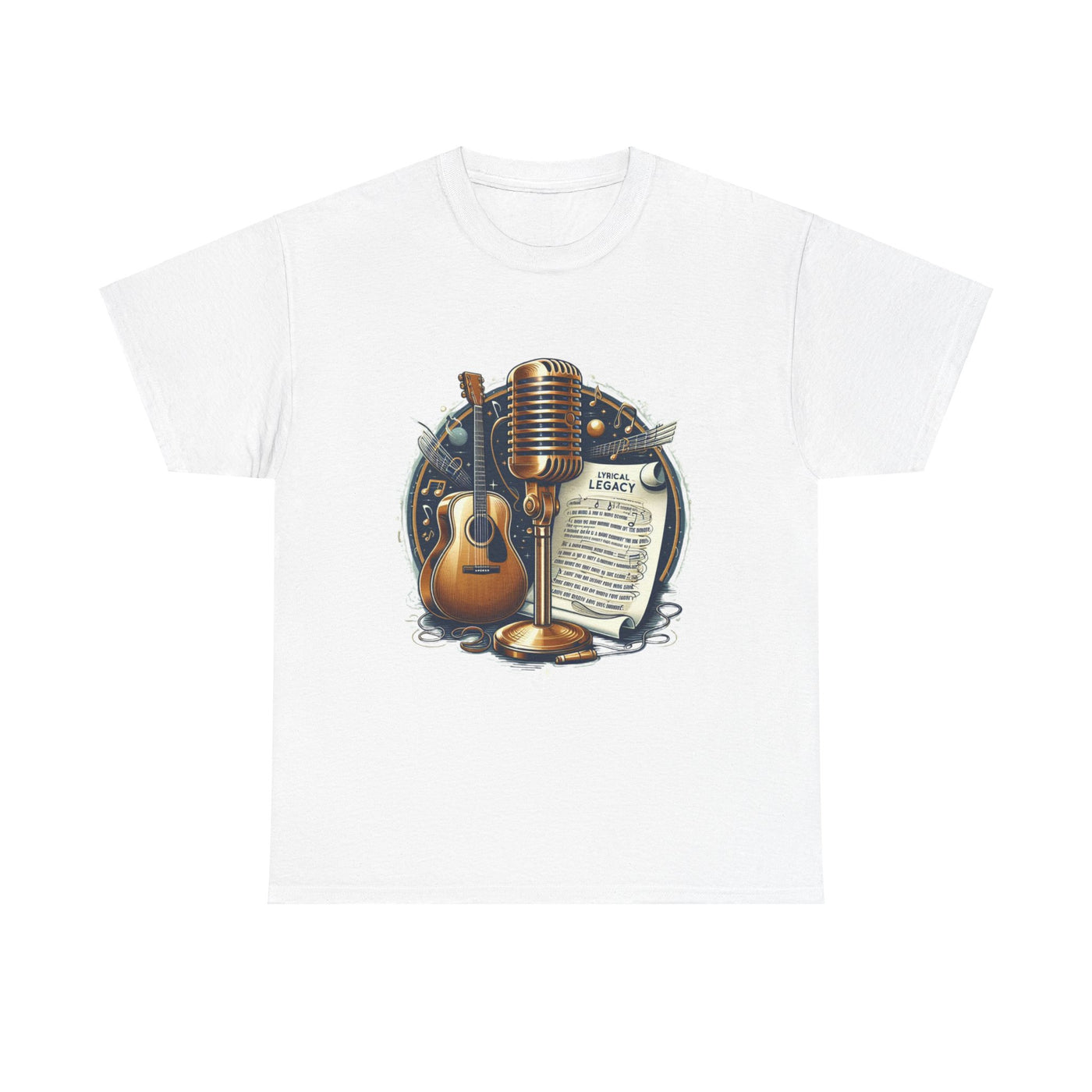 Lyrical Legacy T-Shirt | Celebrate Timeless Melodies in Style