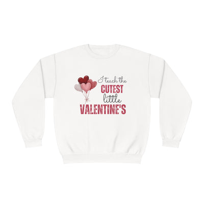 I Teach the Cutest Little Valentines Teacher Sweatshirt - Valentine's Day Gift