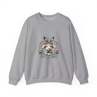 Easter Blessings Sweatshirt - Joyful Holiday Apparel for Men, Women, and Kids