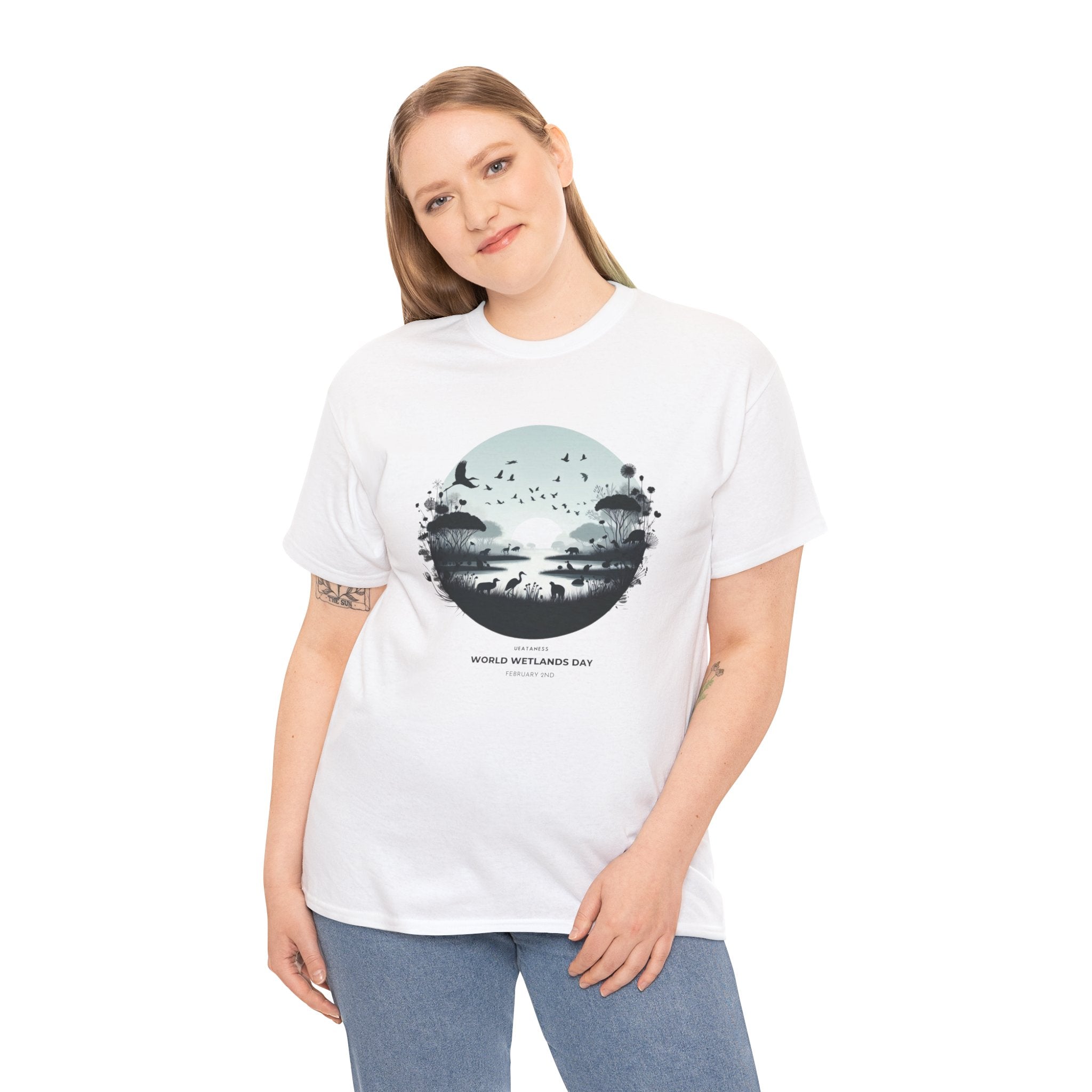 World Wetlands Day Commemorative T-Shirt: Celebrate Nature's Sanctuaries in Style