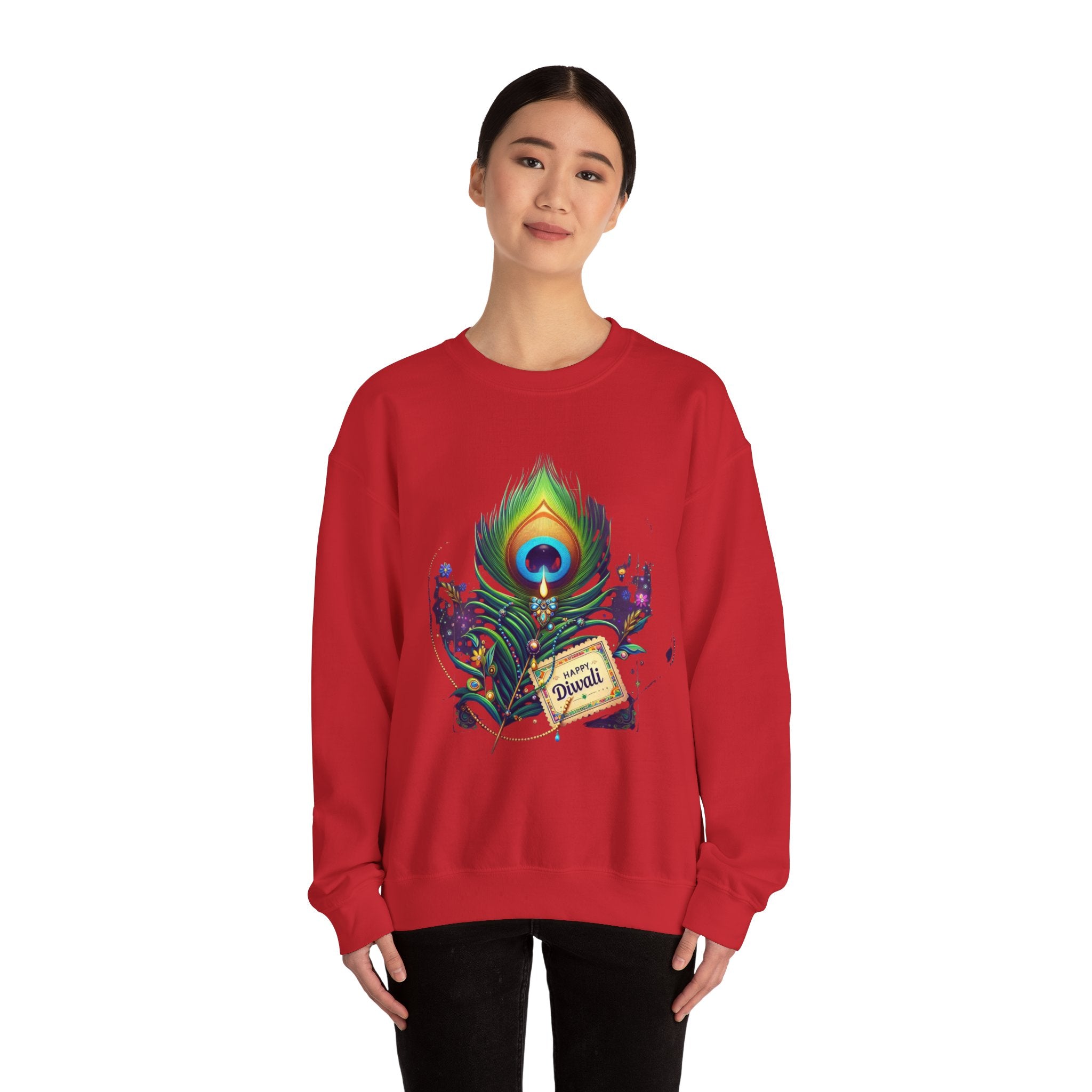 Happy Diwali Celebration Sweatshirt - Spread Festive Joy in Style"