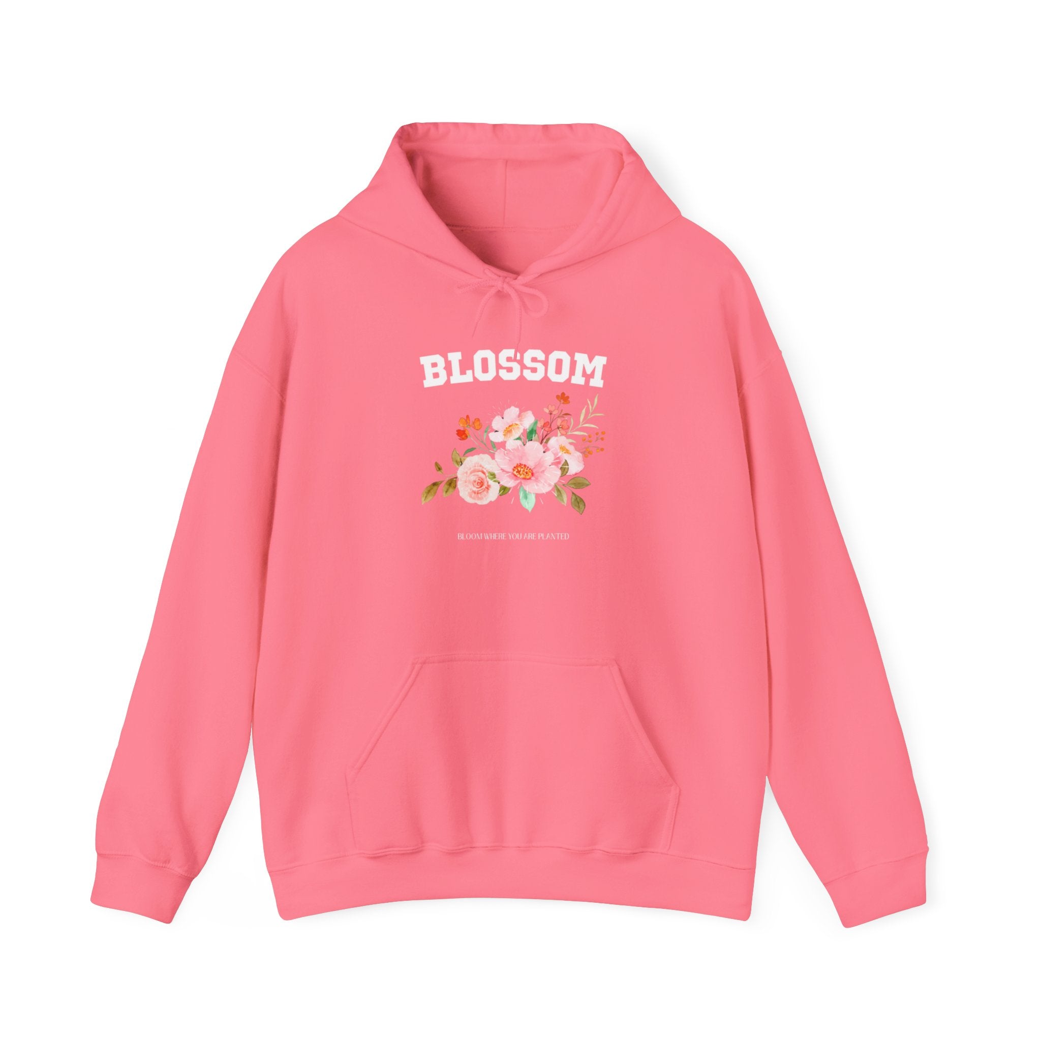 Enchanting Blossom Flower Hoodie - Cozy Floral Elegance for All Seasons, Floral Fashion, Blossom Beauty, Artistic Apparel