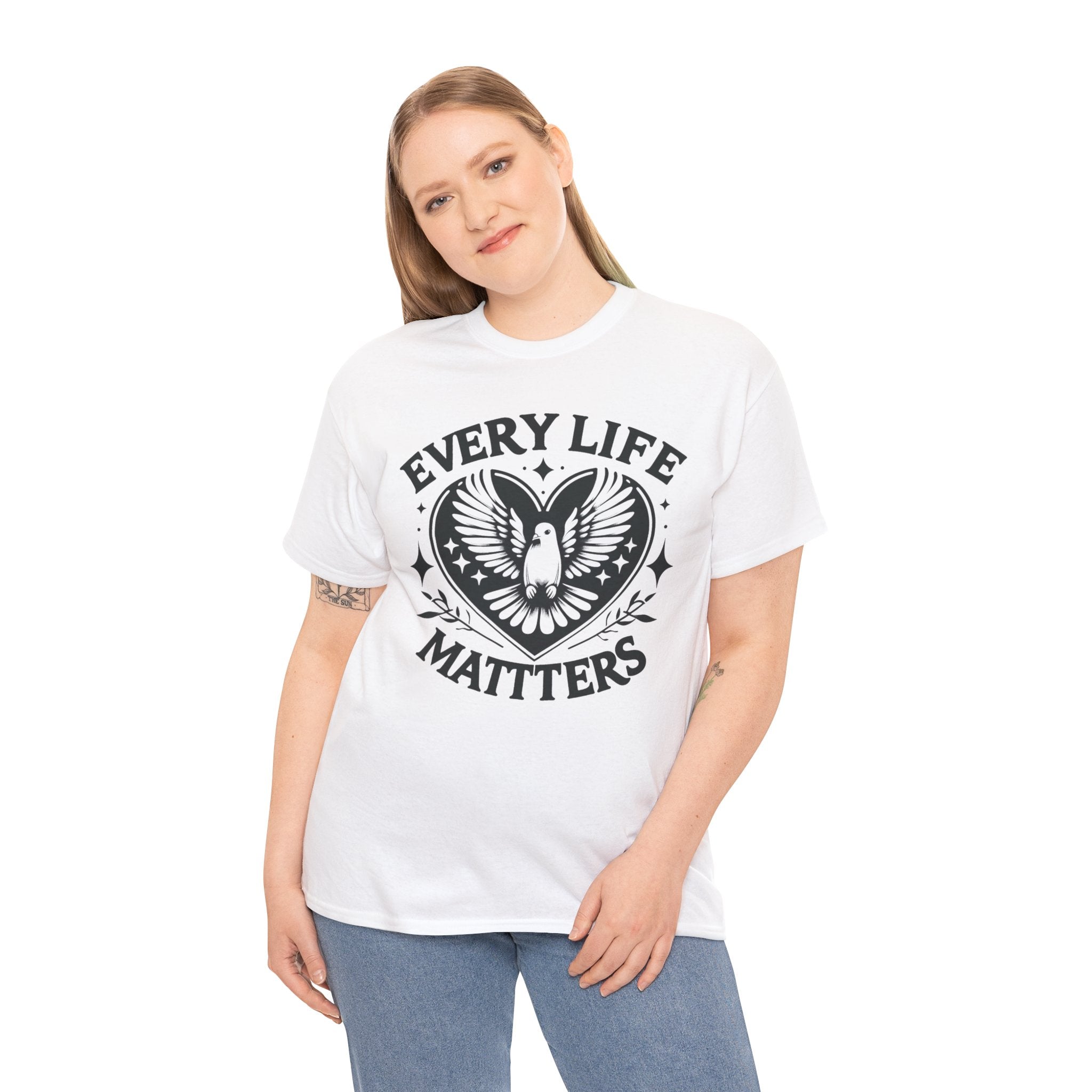 Every Life Matters' T-Shirt for Advocacy and Unity, Empowerment in Action