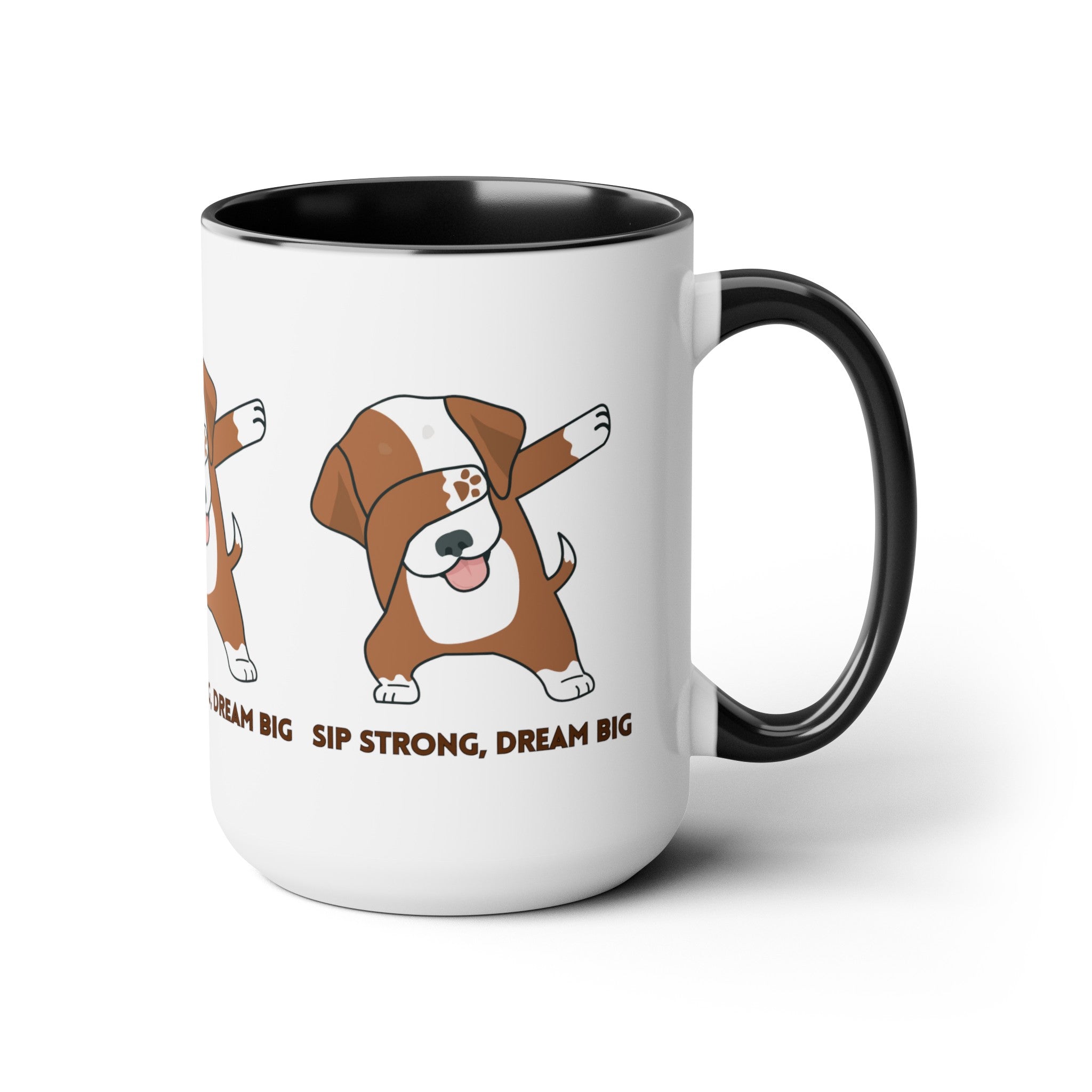 Sip Strong, Dream Big Mug – Motivational Coffee Cup for Daily Inspiration and Success Boost