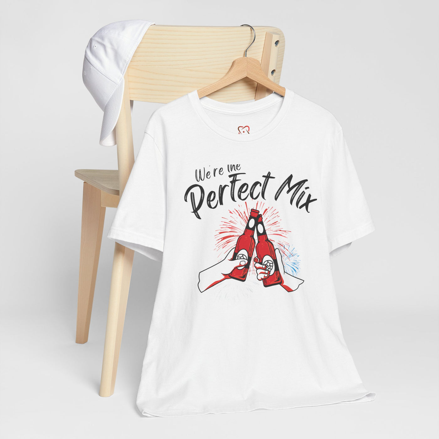 We're the Perfect Mix Valentine's Day T-Shirt - Cute Couples Tee