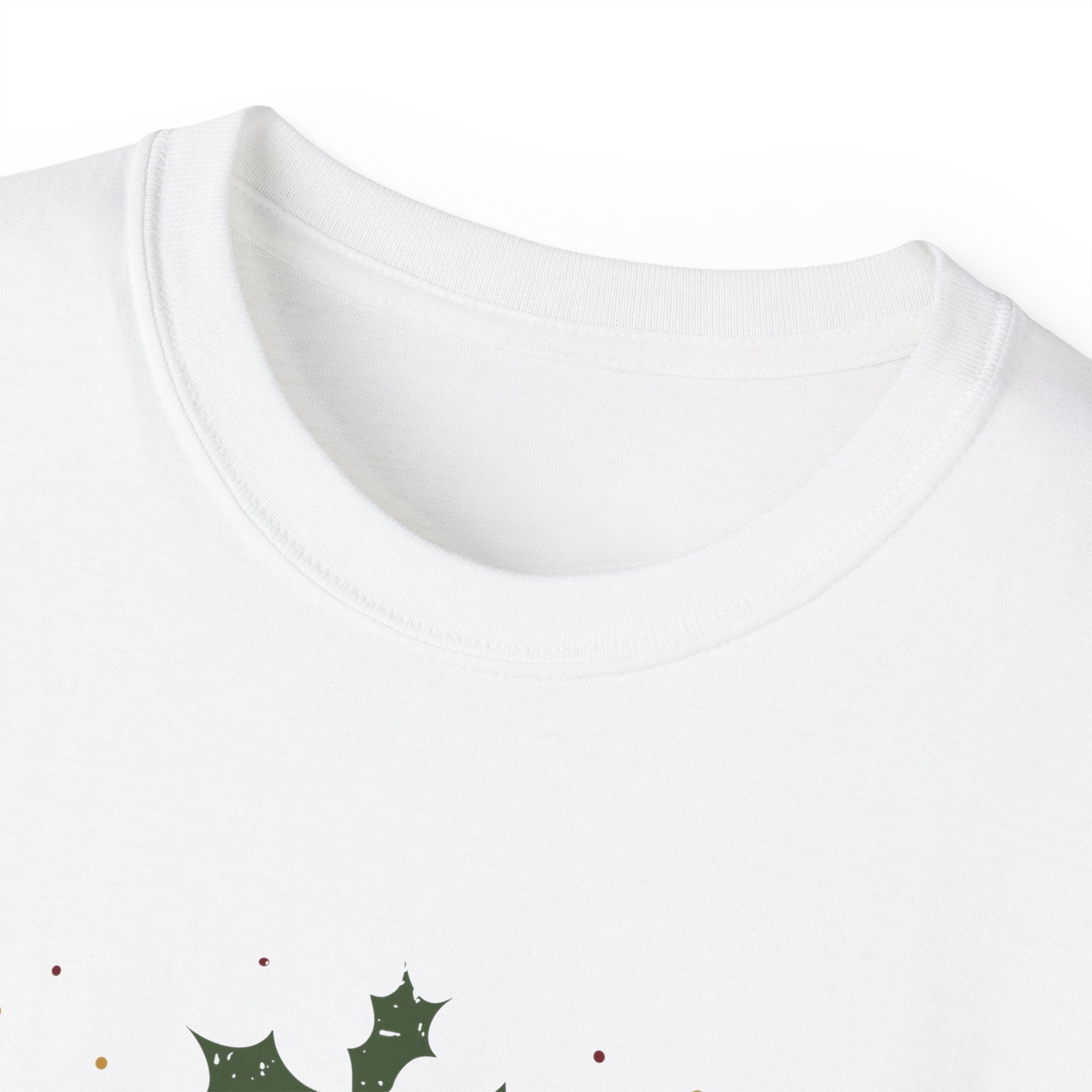 Festive Holly Jolly Christmas T-Shirt: Spread Holiday Cheer!