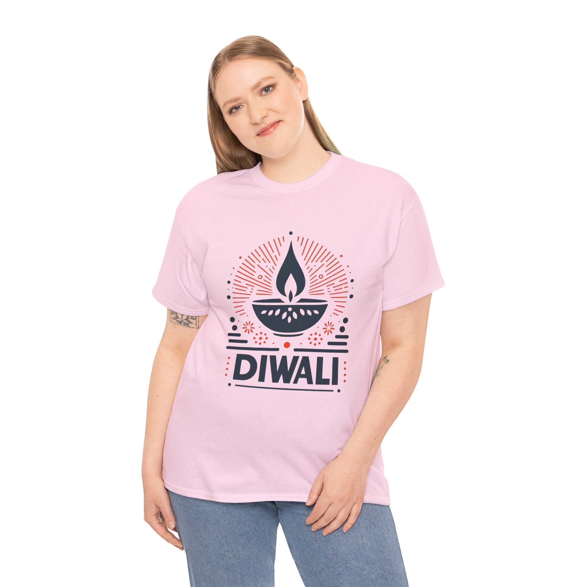 Diwali Celebration T-Shirt | Illuminate Your Style with Elegance