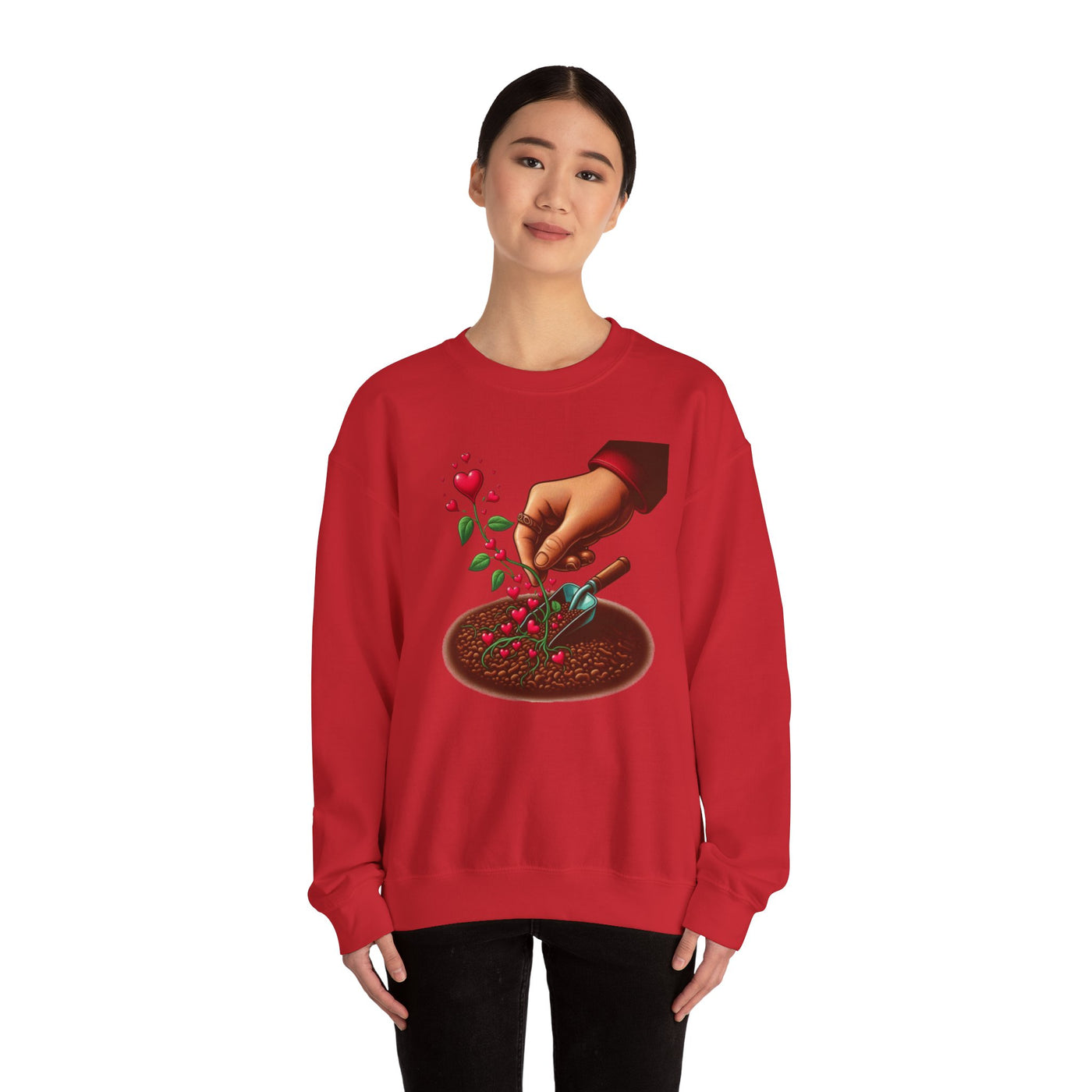 Plant Kindness, Grow Love Sweatshirt: Spread Positivity, One Wear at a Time