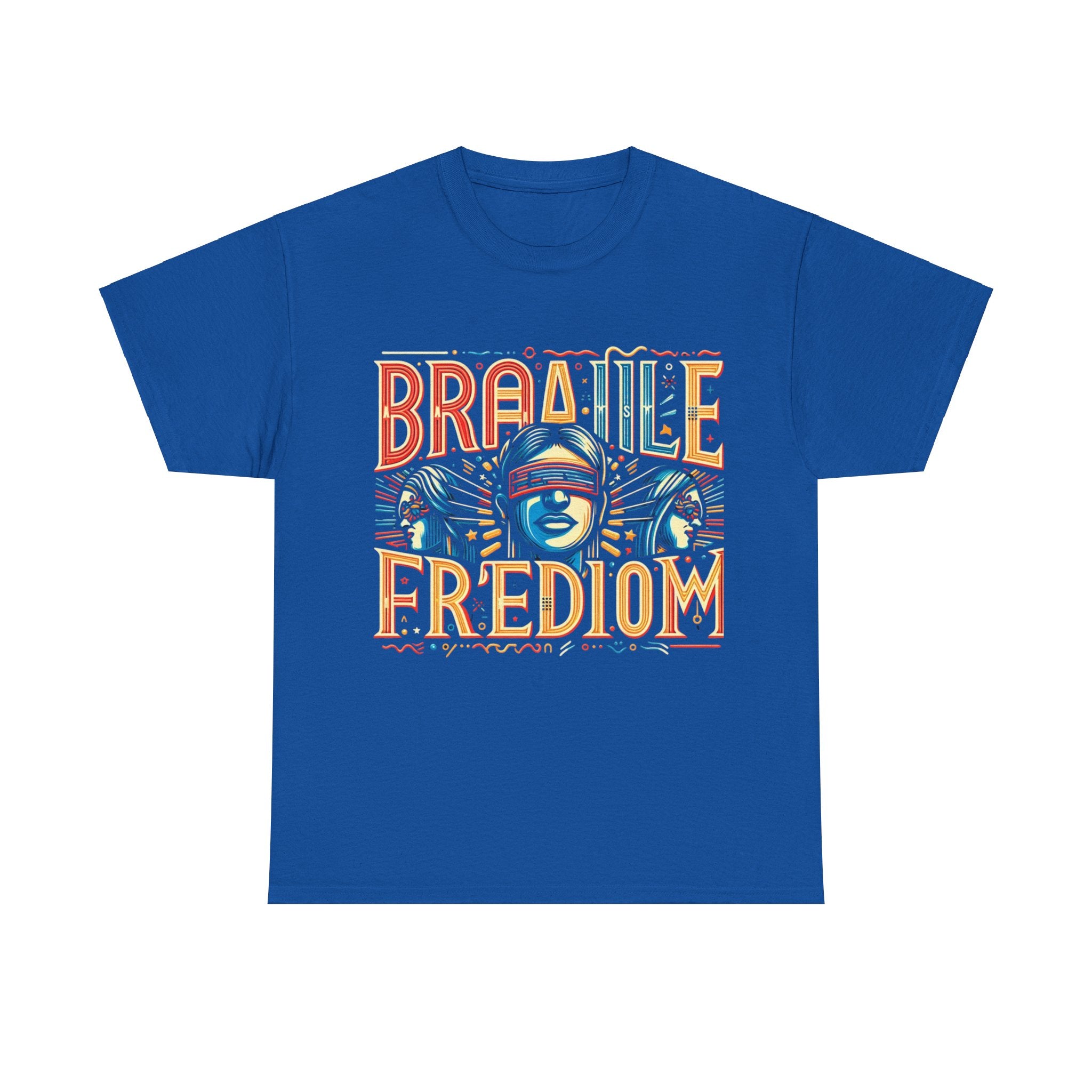 Empowerment in Braille: Braille is Freedom T-Shirt