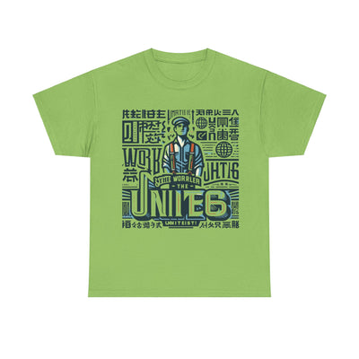 International Labor Day T-Shirt: Global Unity, One Language