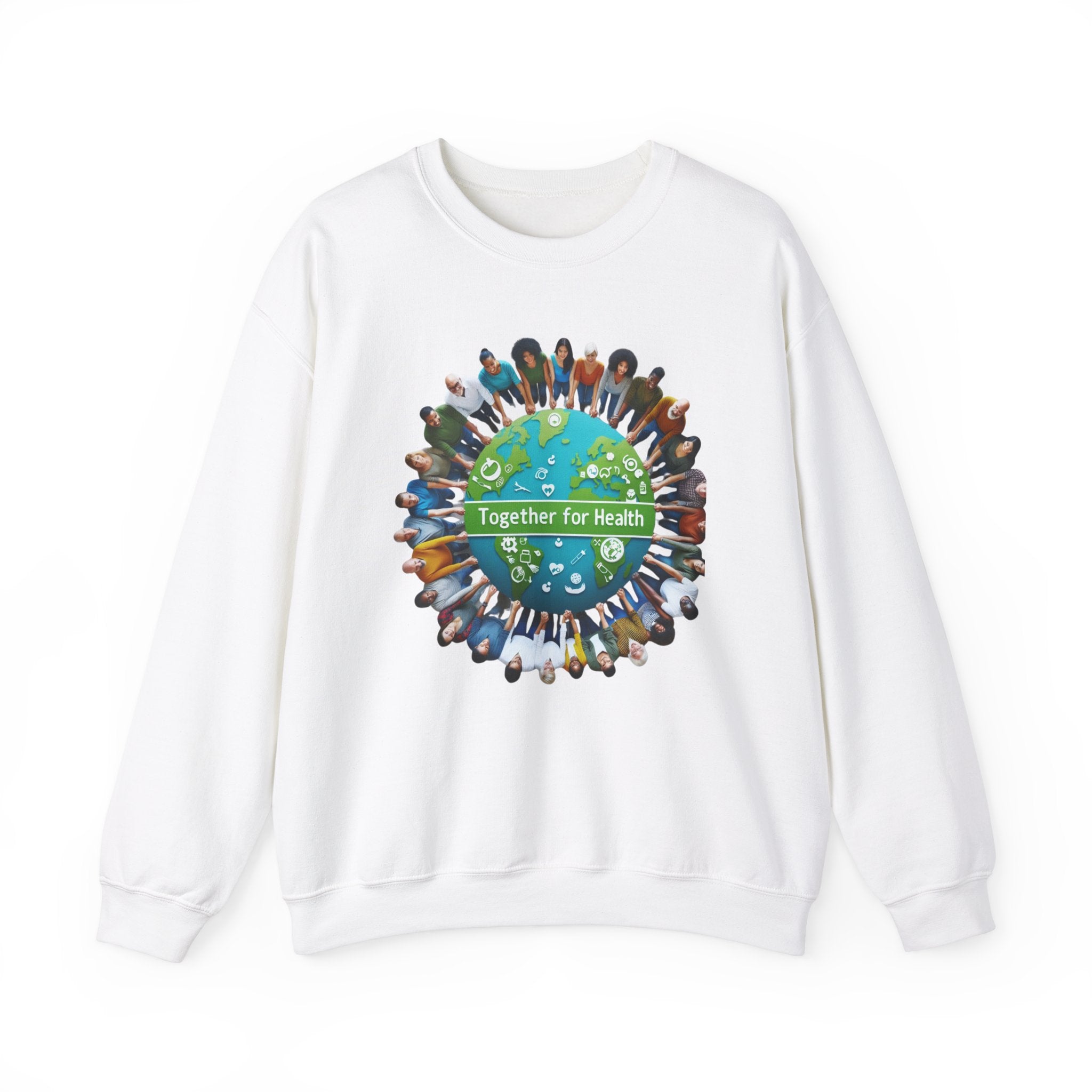 Cozy Comfort: Together for Health Sweatshirt - Supportive Style for Wellness Warriors