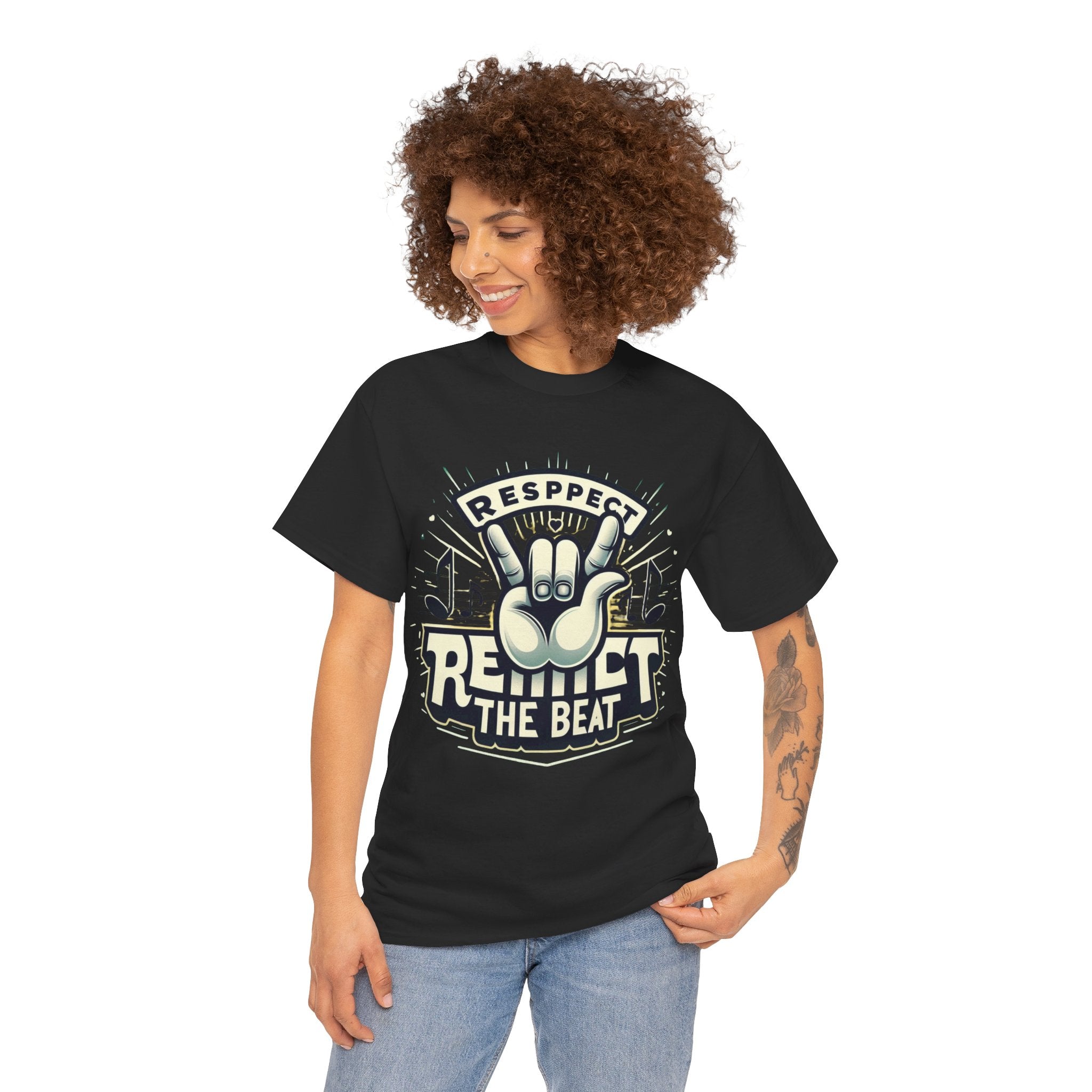 Respect the Beat T-Shirt: Embrace Your Rhythm in Style