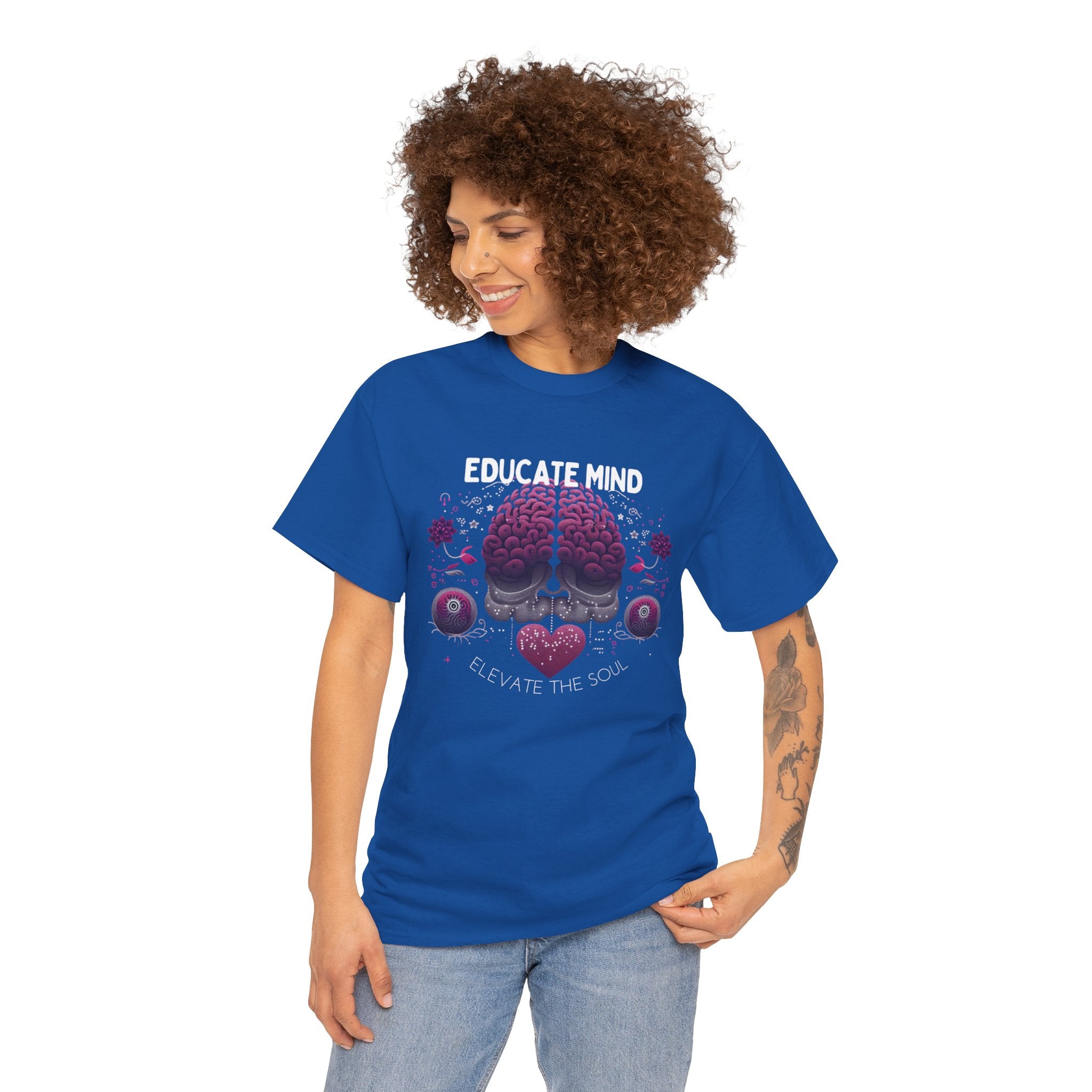 Enlightenment Edition: Educate Mind, Elevate Soul T-Shirt