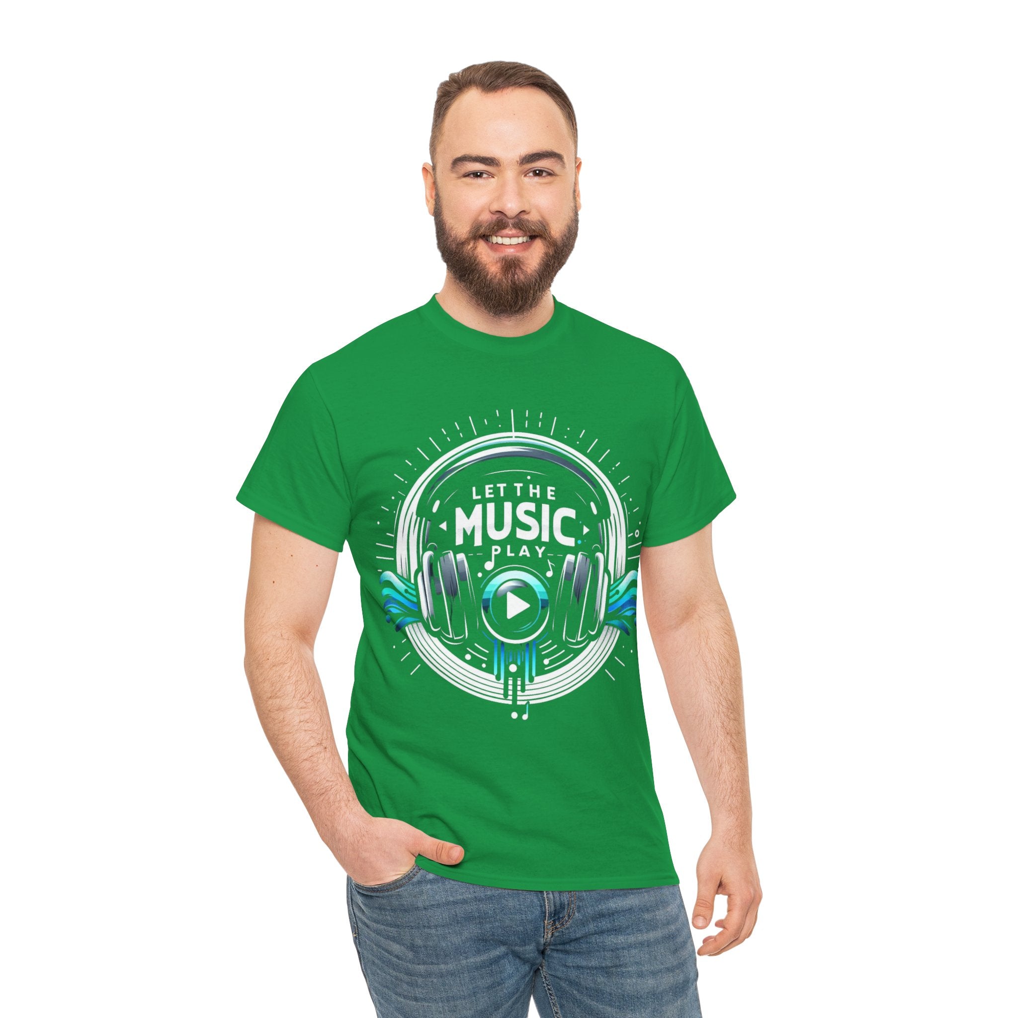 Melody in Motion: Let the Music Play T-Shirt - Unleash Your Rhythm