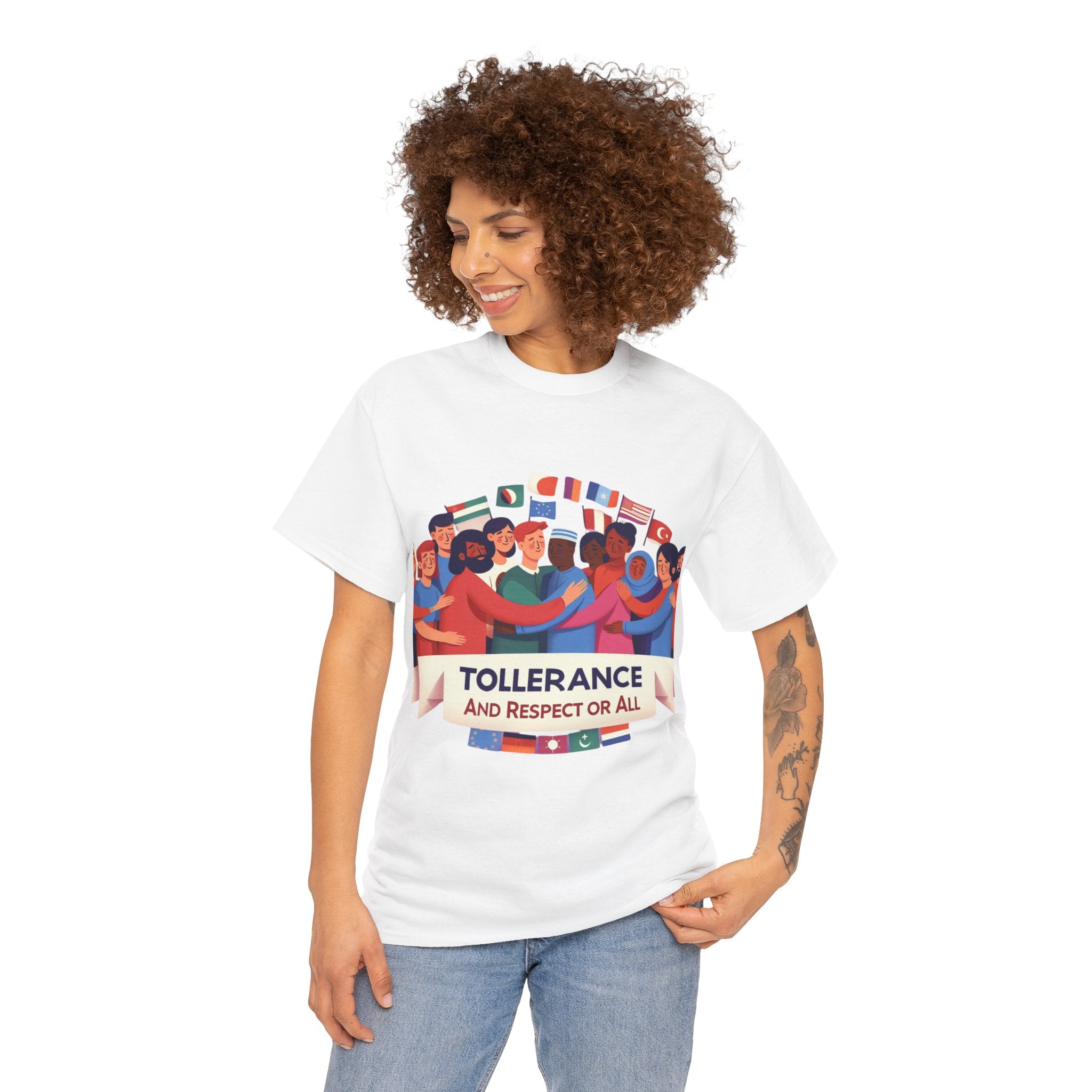 Empathy in Every Thread: Tolerance and Respect for All T-Shirt