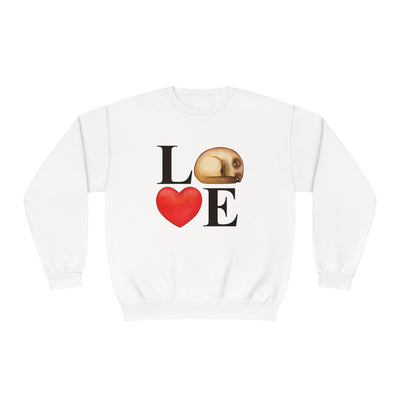 Product Title:  "Love Sweatshirt: Cozy and Romantic Valentine's Day Sweatshirt