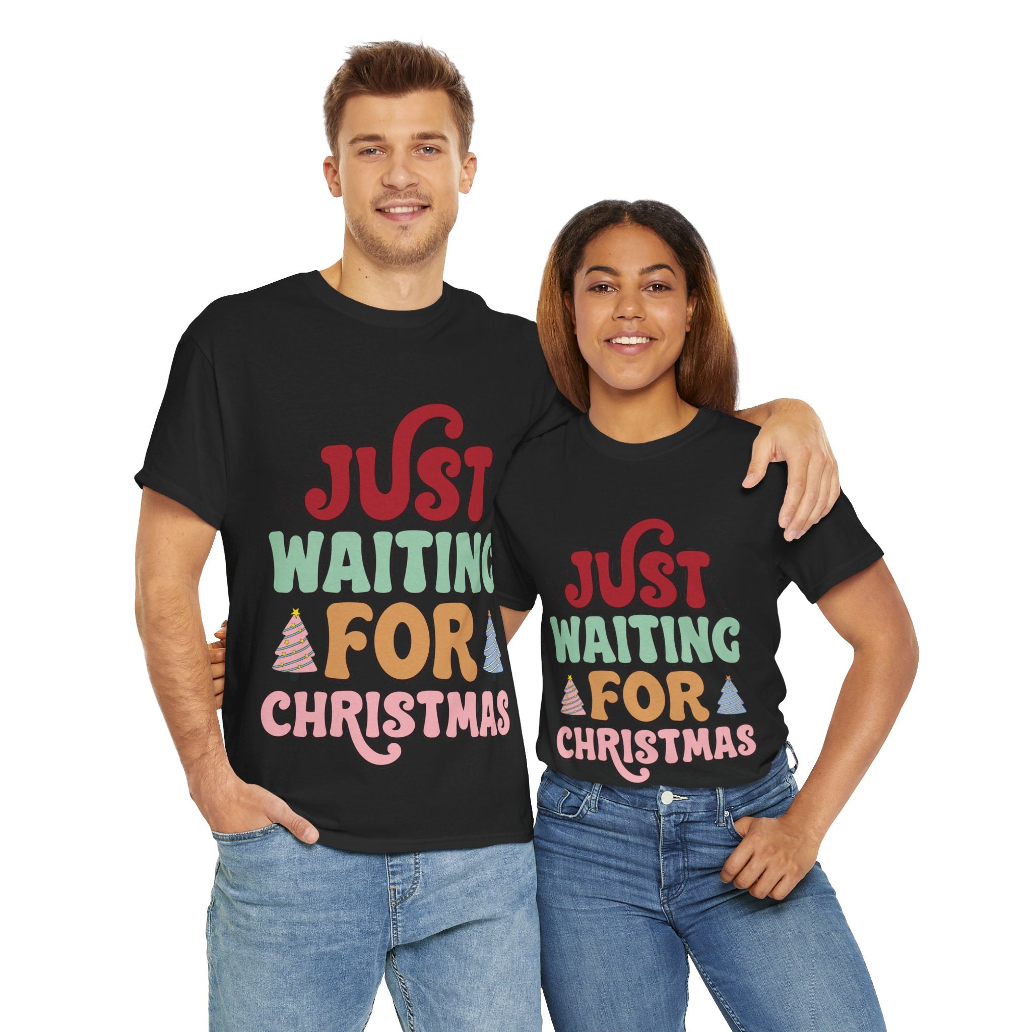 Countdown to Christmas Tee: Just Waiting for Santa Shirt