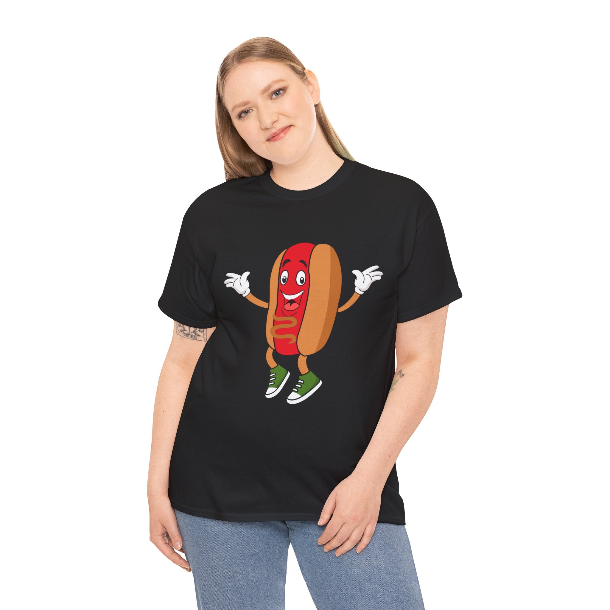 Dancing Sticker T-Shirt: Fun Graphic Tee for Dance Lovers