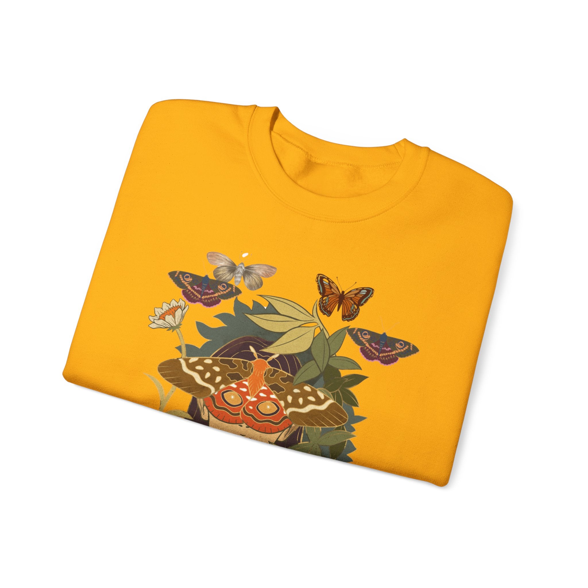 Elegant Vintage Moths Sweatshirt: Timeless Style & Comfort