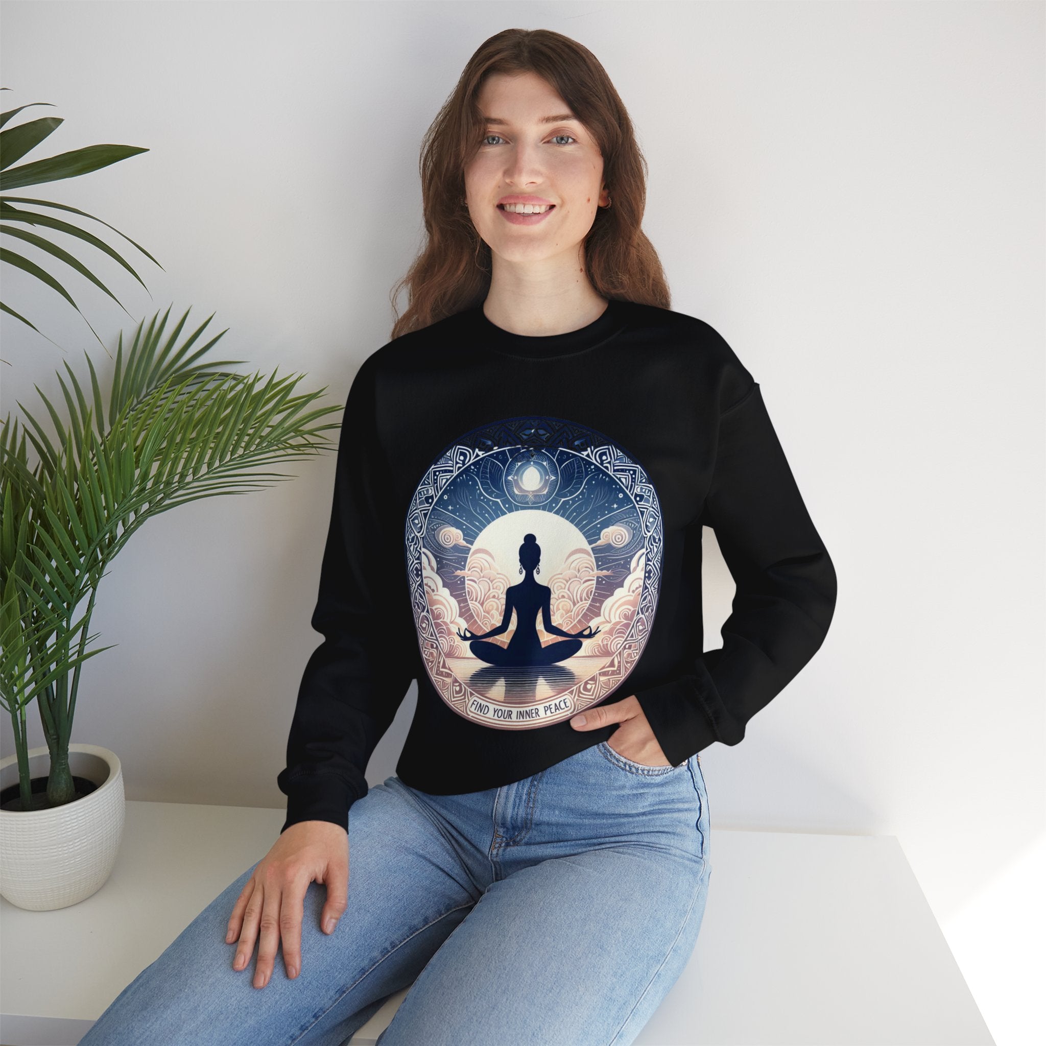 Tranquil Harmony: Find Your Inner Peace Sweatshirt