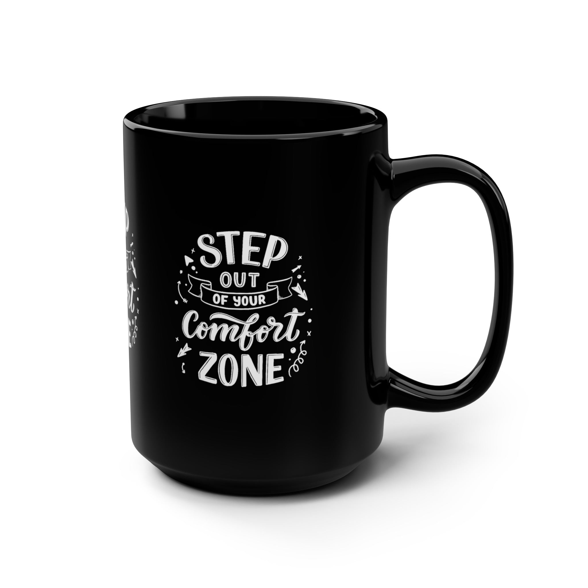 Step Out of Your Comfort Zone Mug for Bold Beginnings and Fearless Pursuits