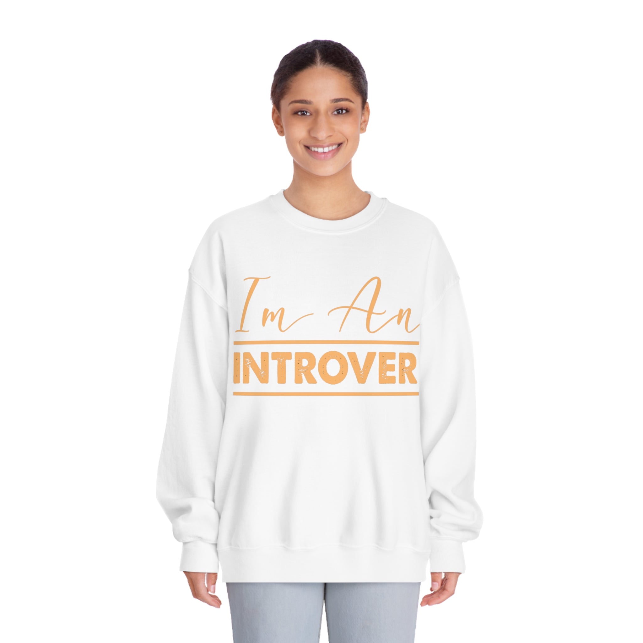 Cozy Introvert Vibes Sweatshirt - Comfortable Top for Quiet Souls