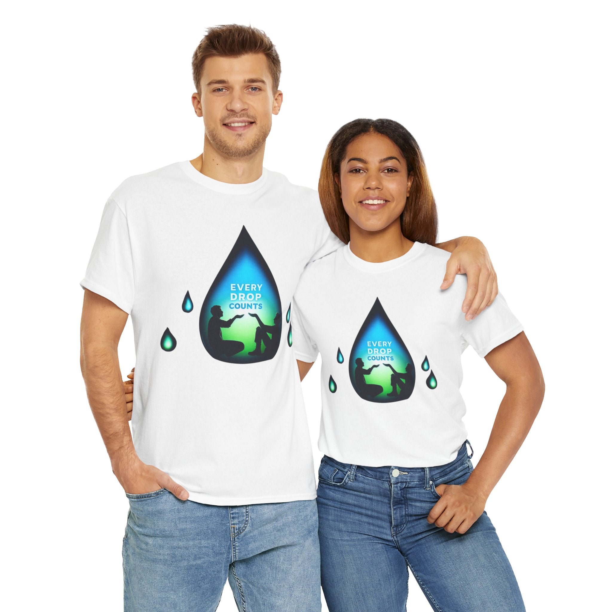 Every Drop Counts T-Shirt: Make a Statement with Sustainable Style