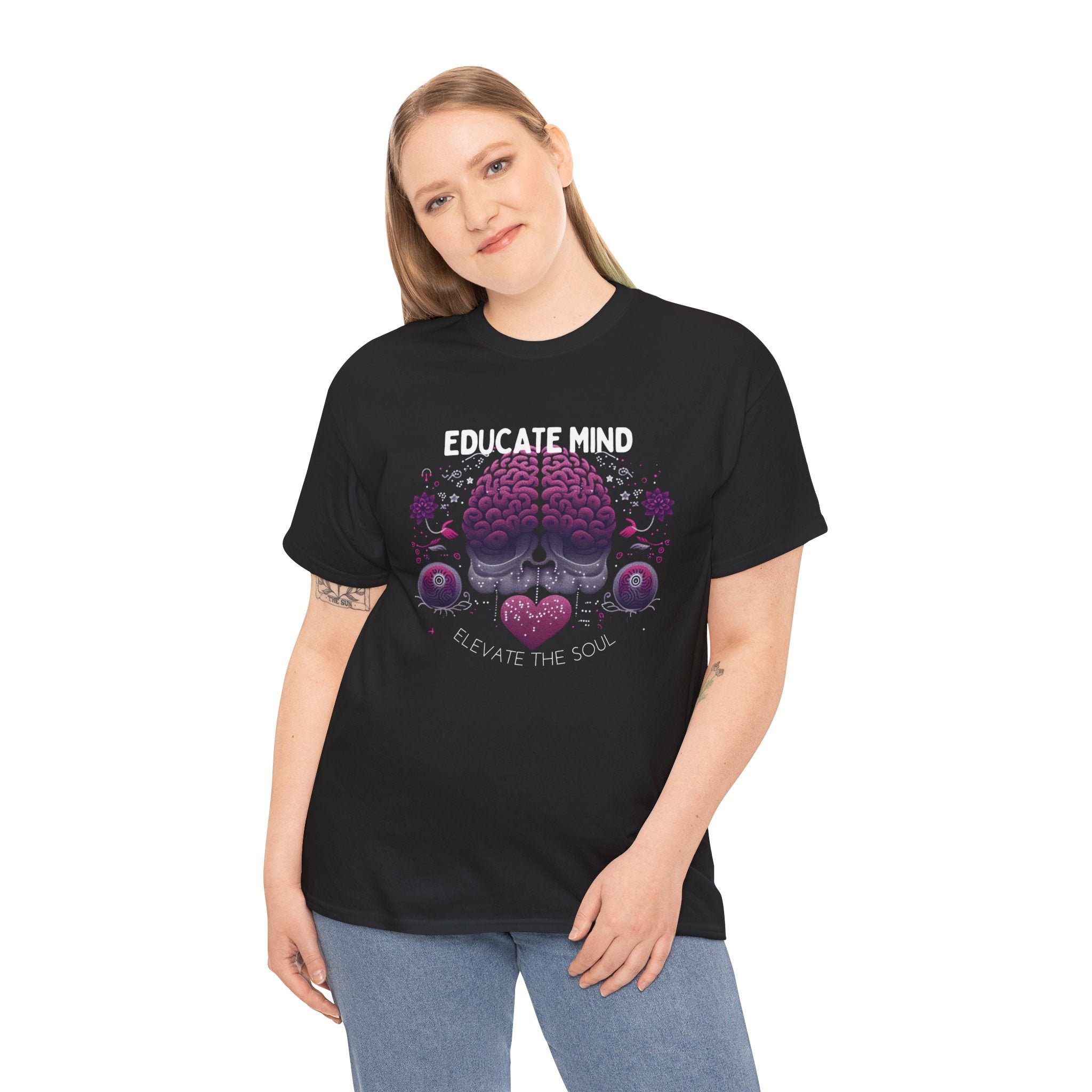 Enlightenment Edition: Educate Mind, Elevate Soul T-Shirt