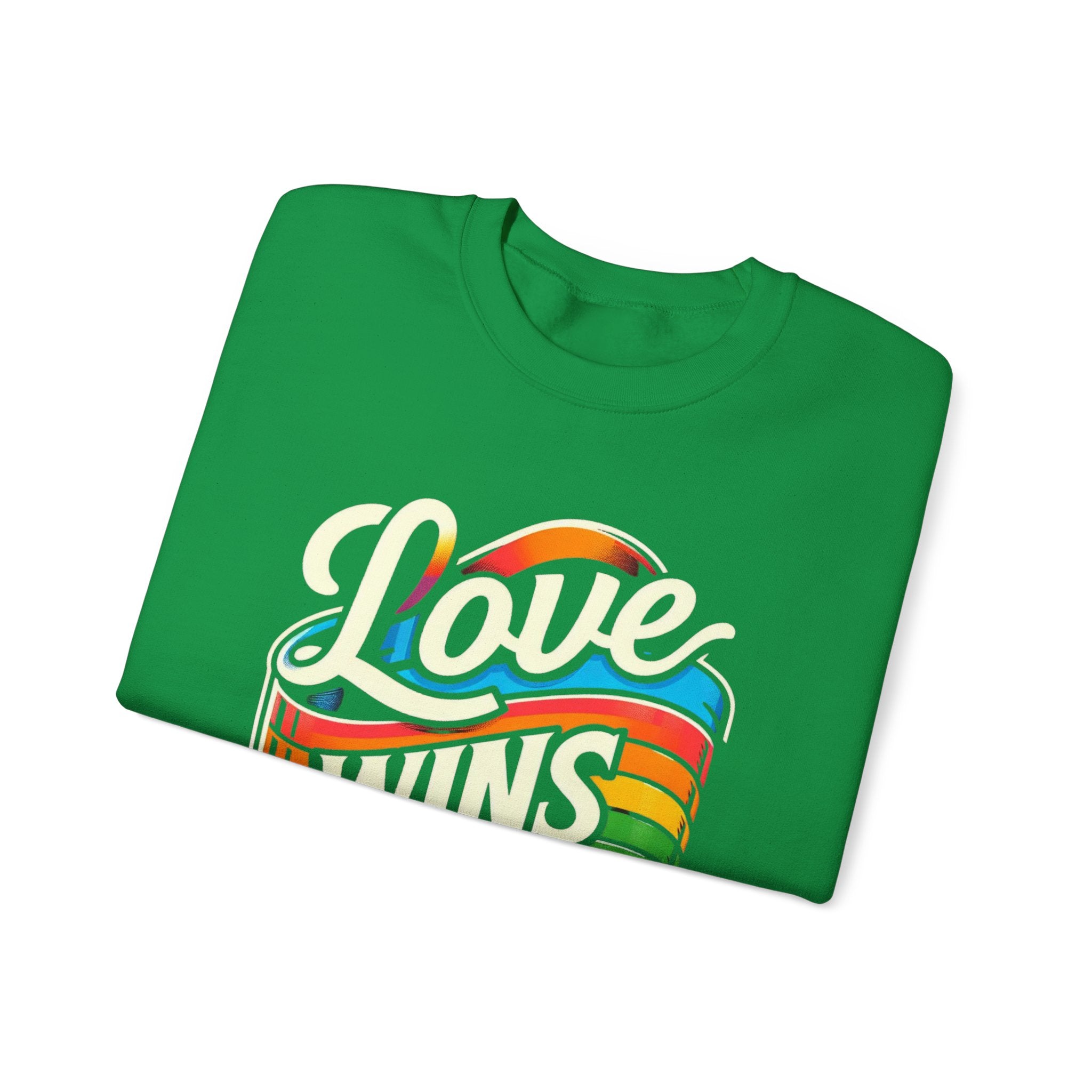 Love Wins Sweatshirt - Spread Love and Style with Our Trendy Statement Piece