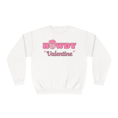 Howdy Valentine Sweatshirt - Cute Western-Themed Valentine's Day Sweatshirt