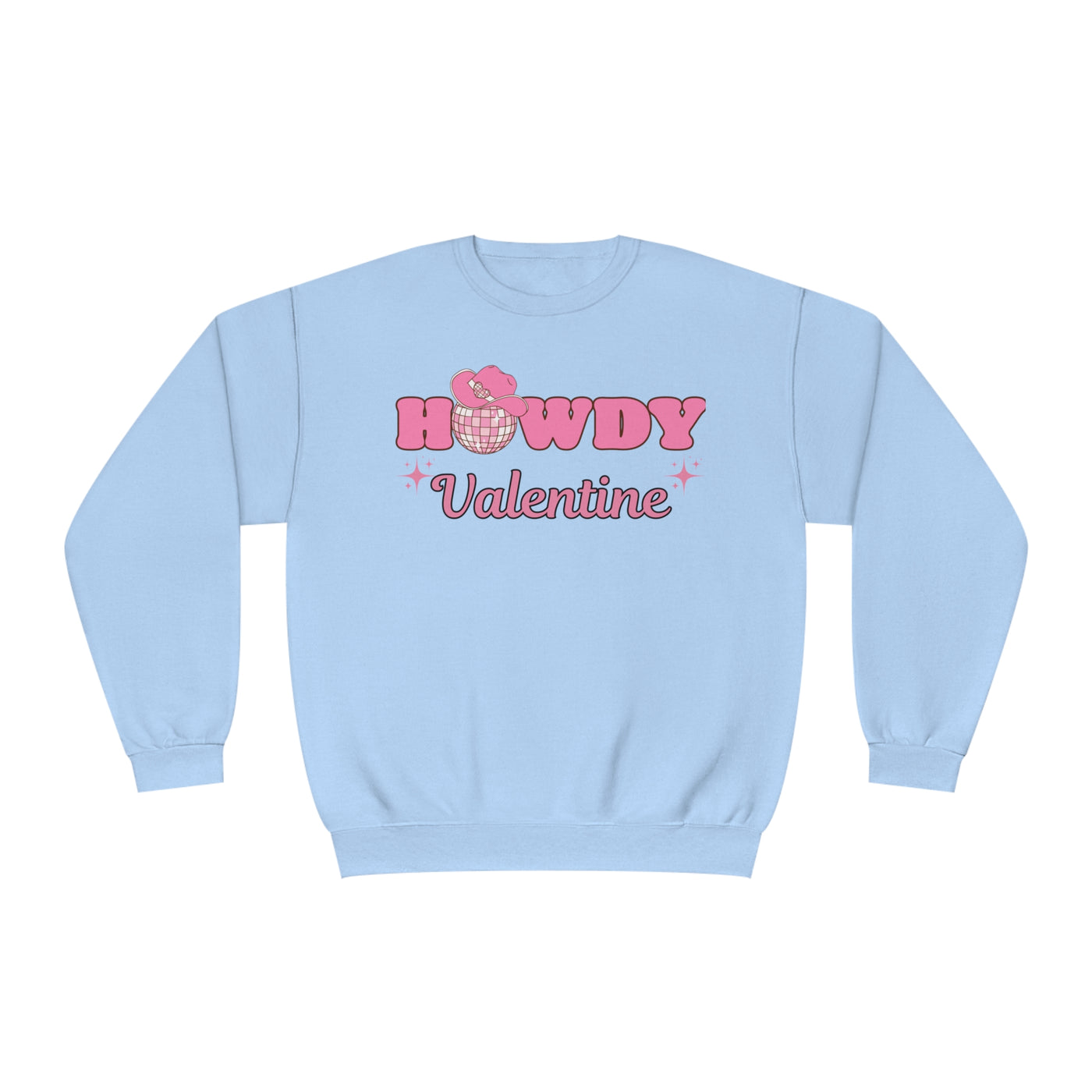 Howdy Valentine Sweatshirt - Cute Western-Themed Valentine's Day Sweatshirt