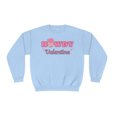 Howdy Valentine Sweatshirt - Cute Western-Themed Valentine's Day Sweatshirt