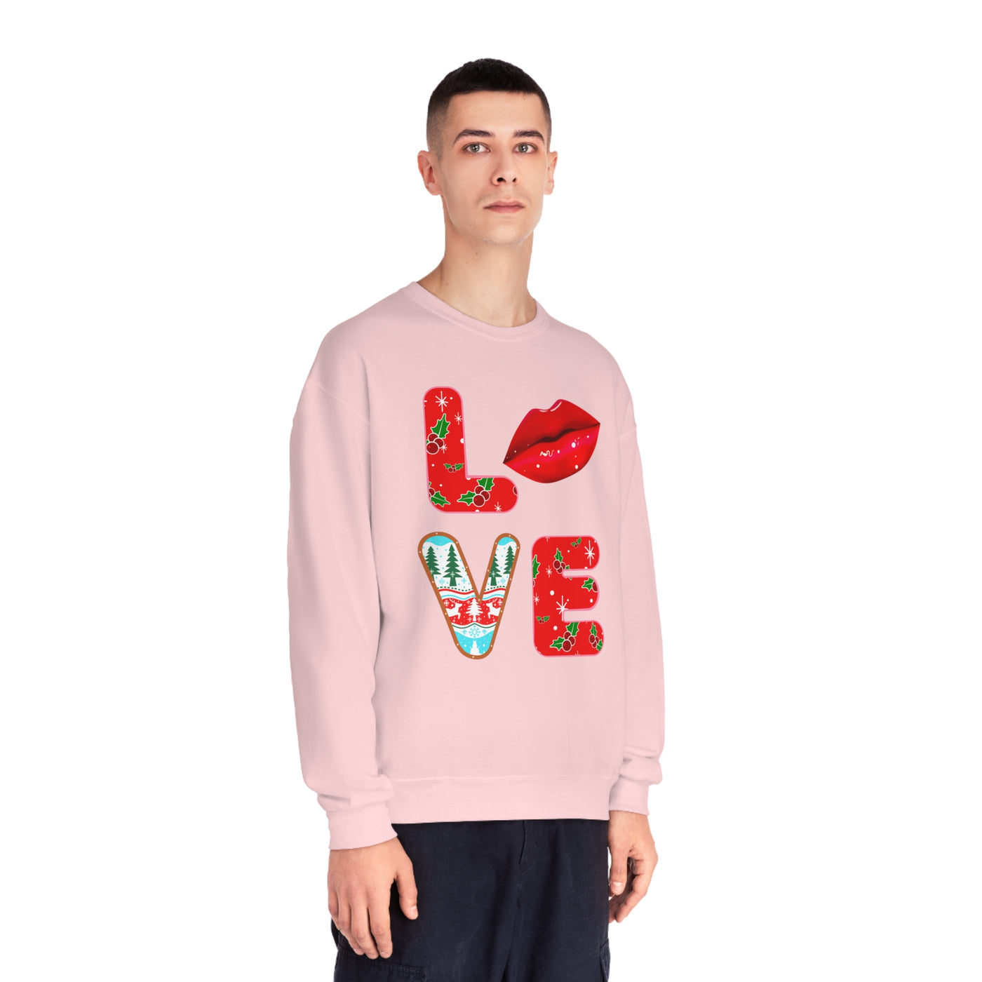 Love Valentine's Day Sweatshirt - Cozy & Romantic Crewneck for Couples