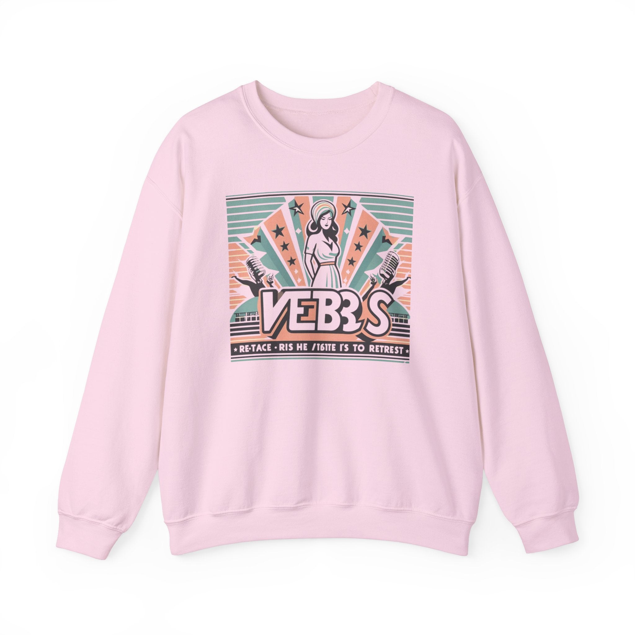 Retro Vibes Sweatshirt for International Women's Day