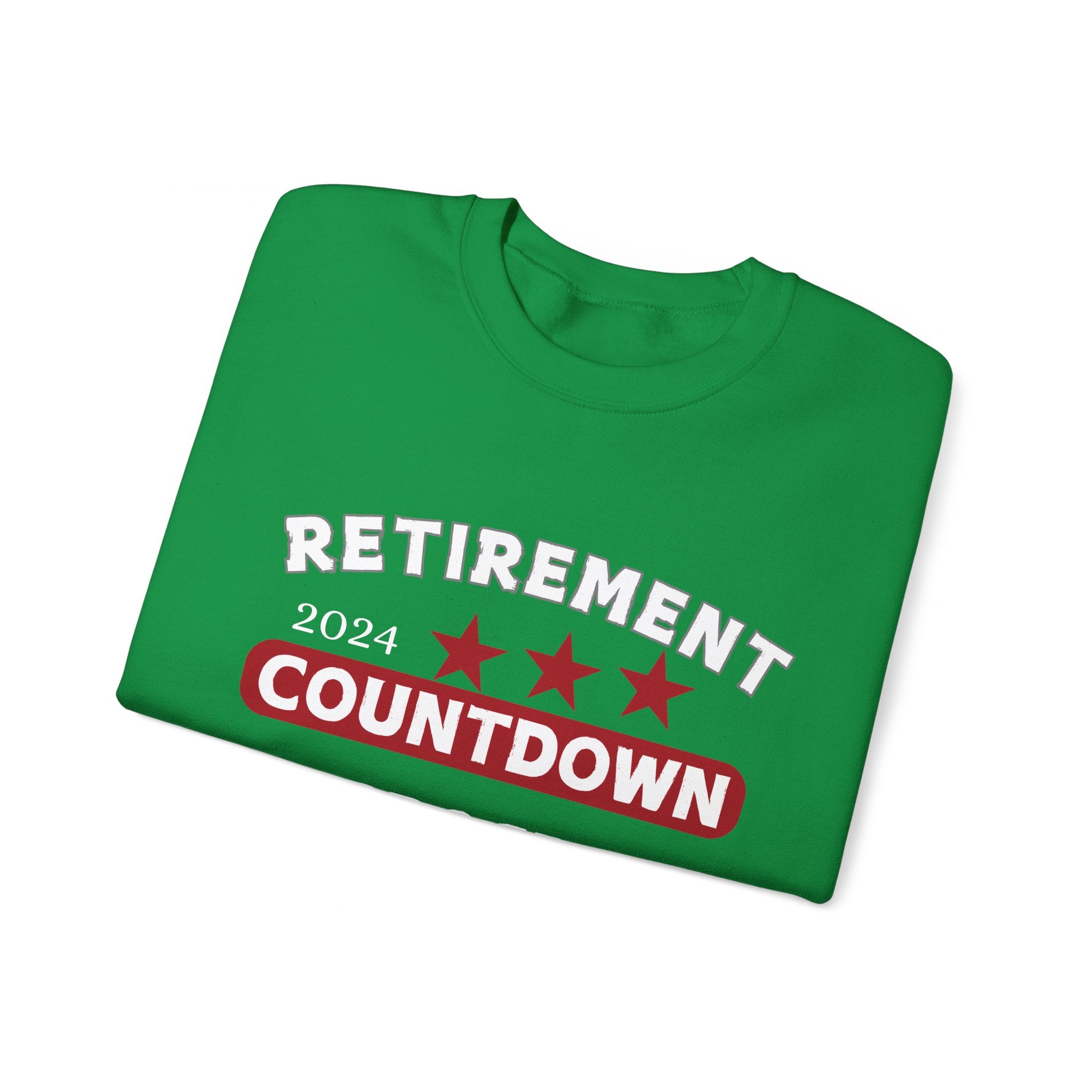 Retirement 2024 Countdown in Progress Sweatshirt - Celebrate the Journey