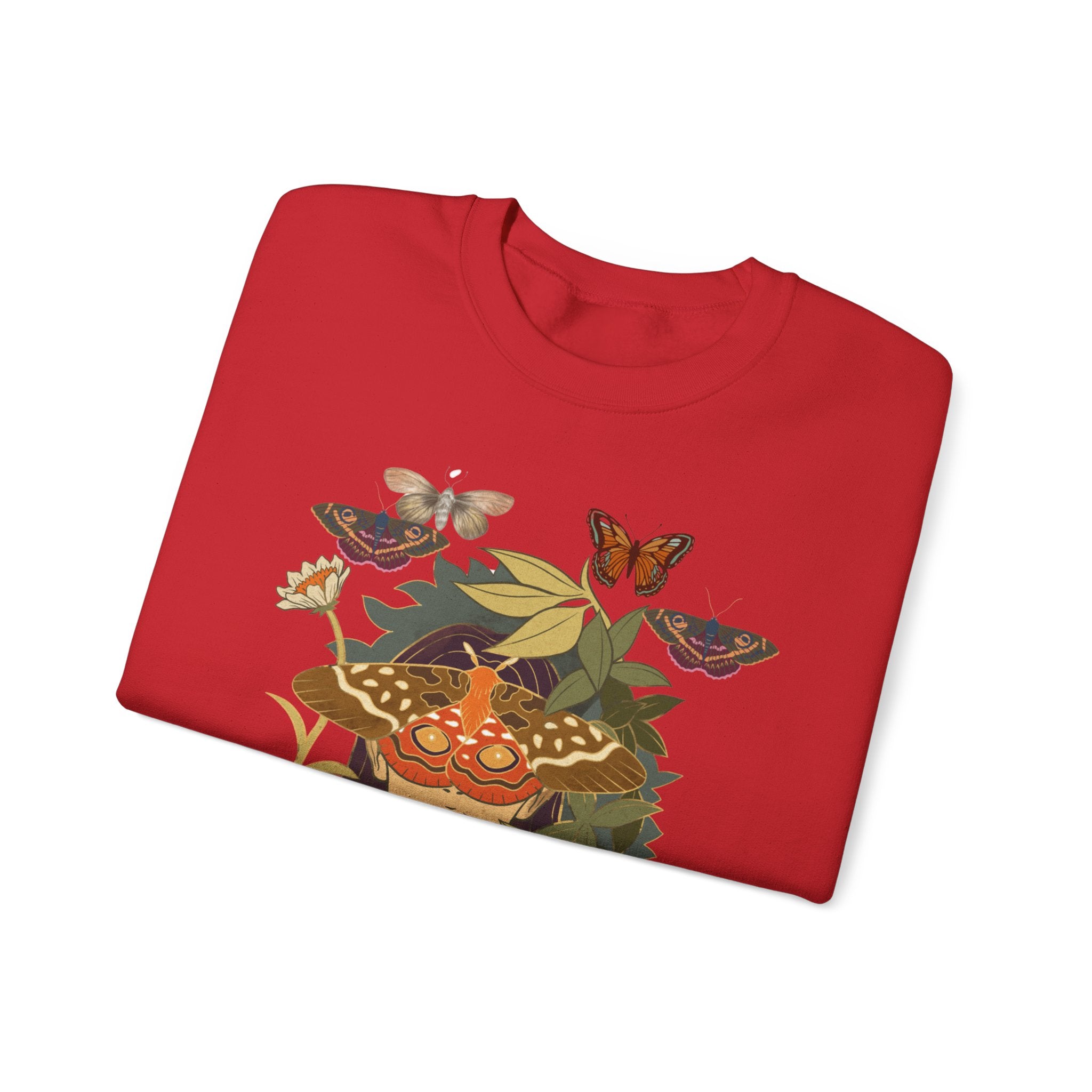 Elegant Vintage Moths Sweatshirt: Timeless Style & Comfort