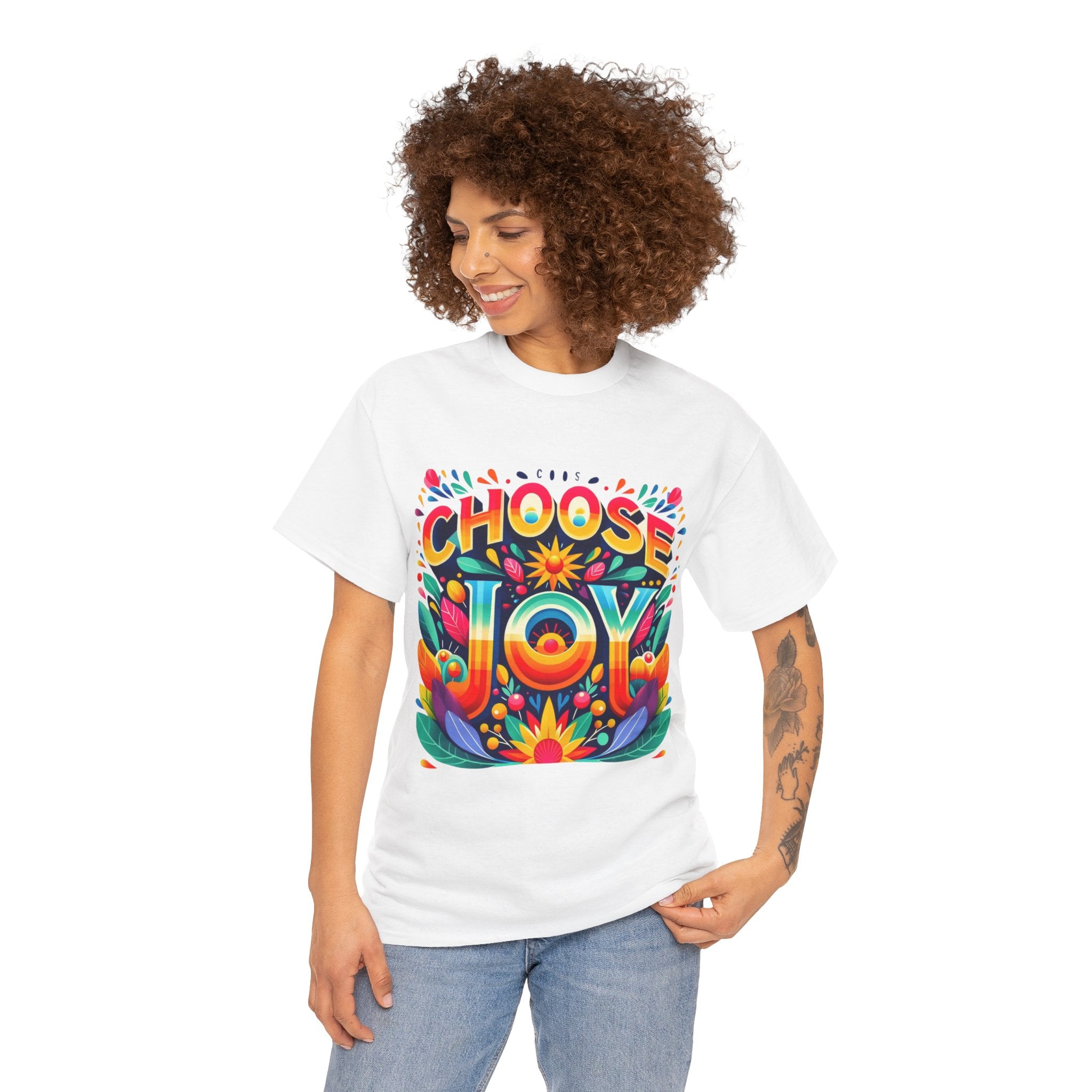 Choose Joy T-Shirt: Spread Positivity with Stylish Comfort