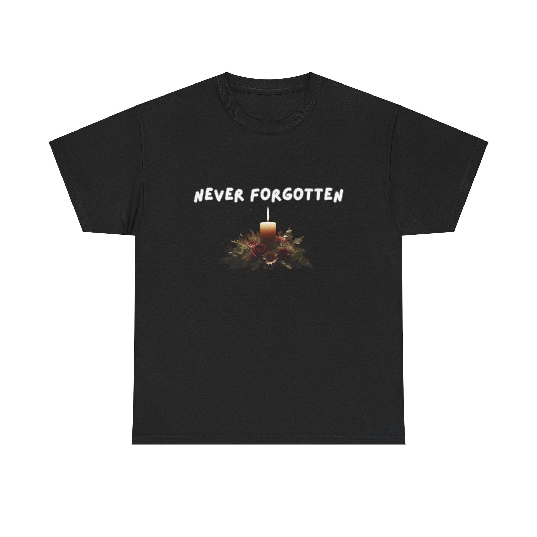 Never Forgotten Memorial T-Shirt: Honor Loved Ones with Timeless Tribute