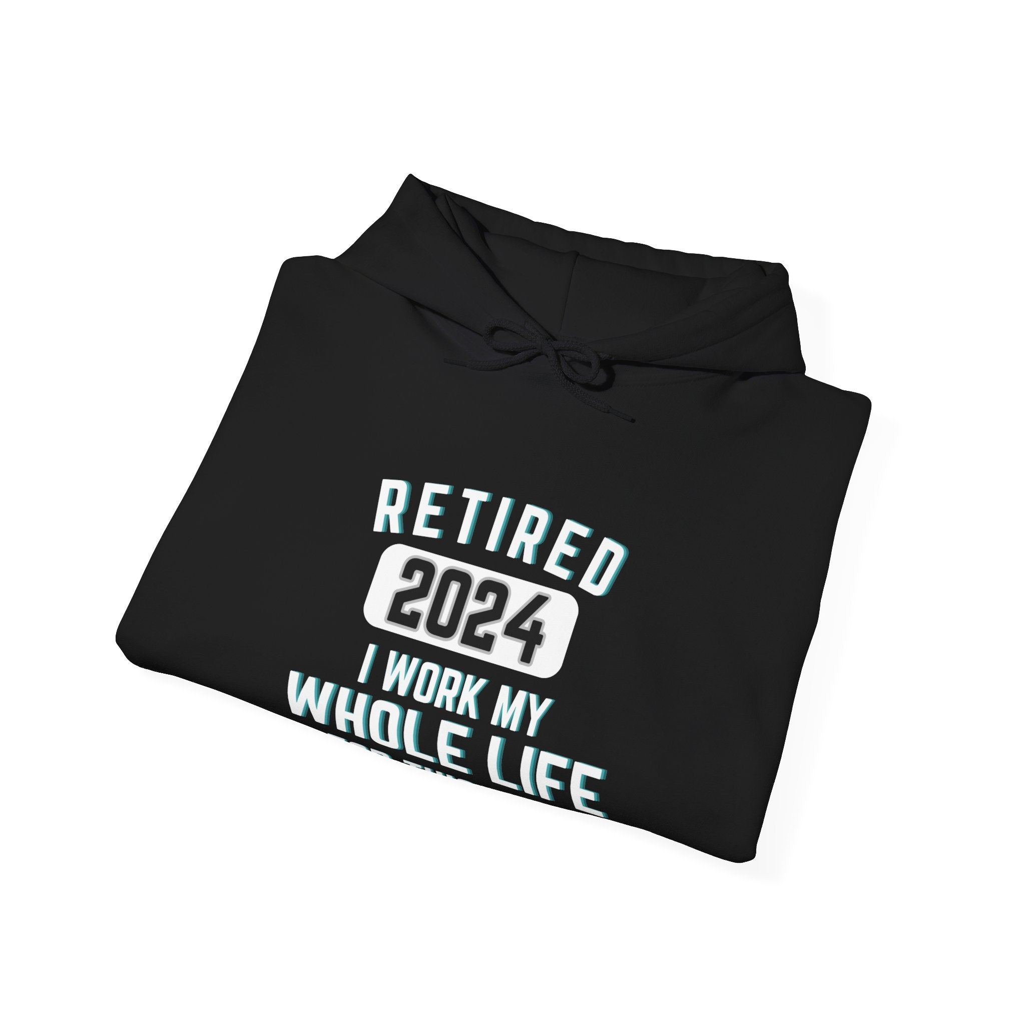 Retired 2024: Celebrating a Lifetime of Hard Work with this Shirt Hoodie