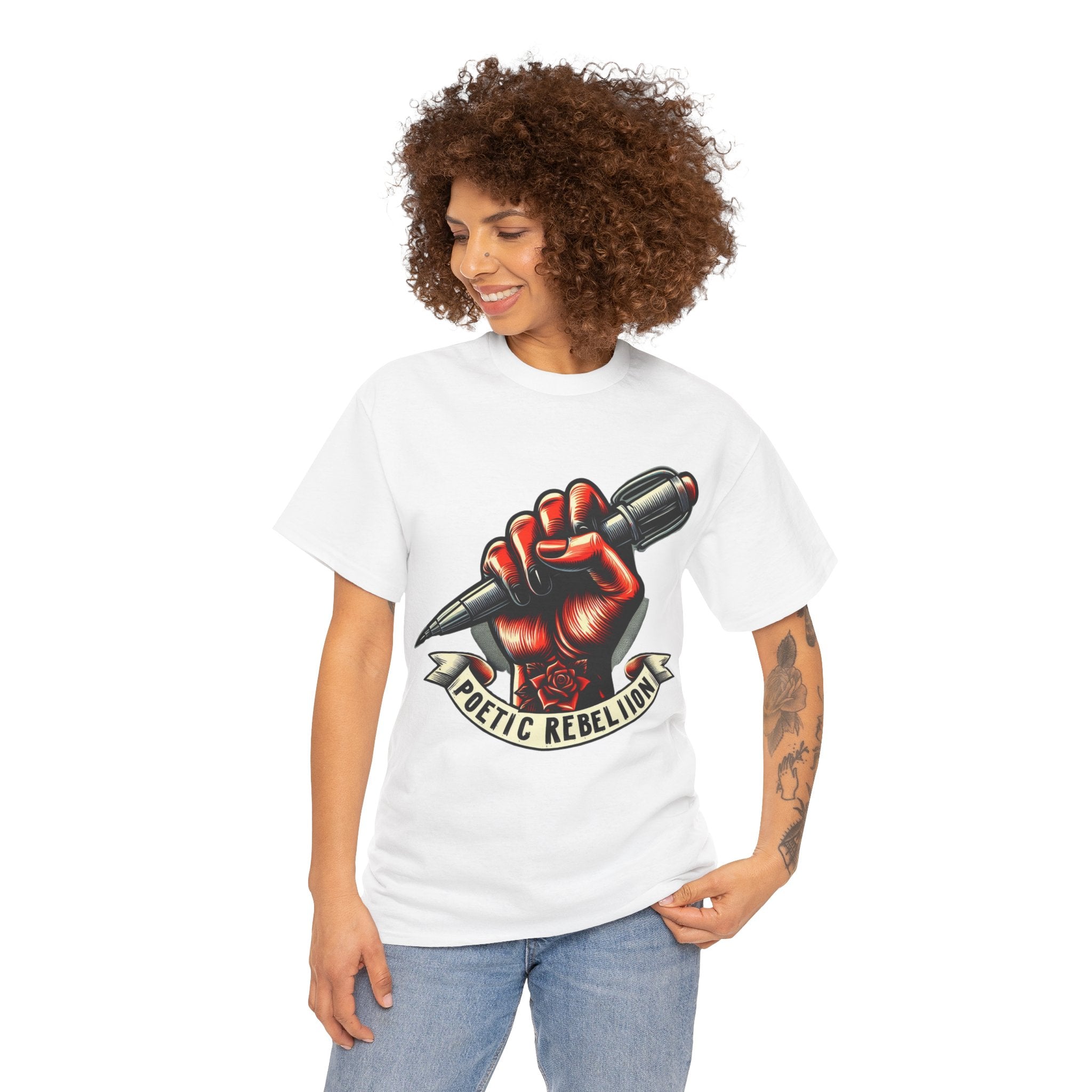 Poetic Rebellion T-Shirt: Unleash Your Creativity with Every Wear