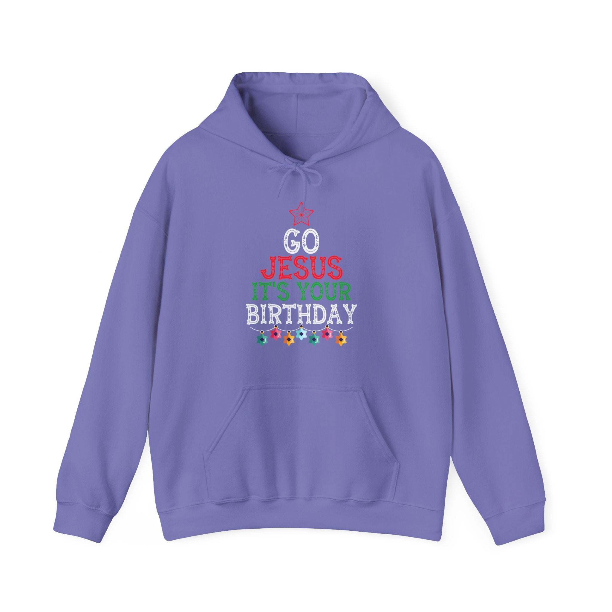 Go Jesus It's Your Birthday Hoodie - Festive Holiday Apparel"