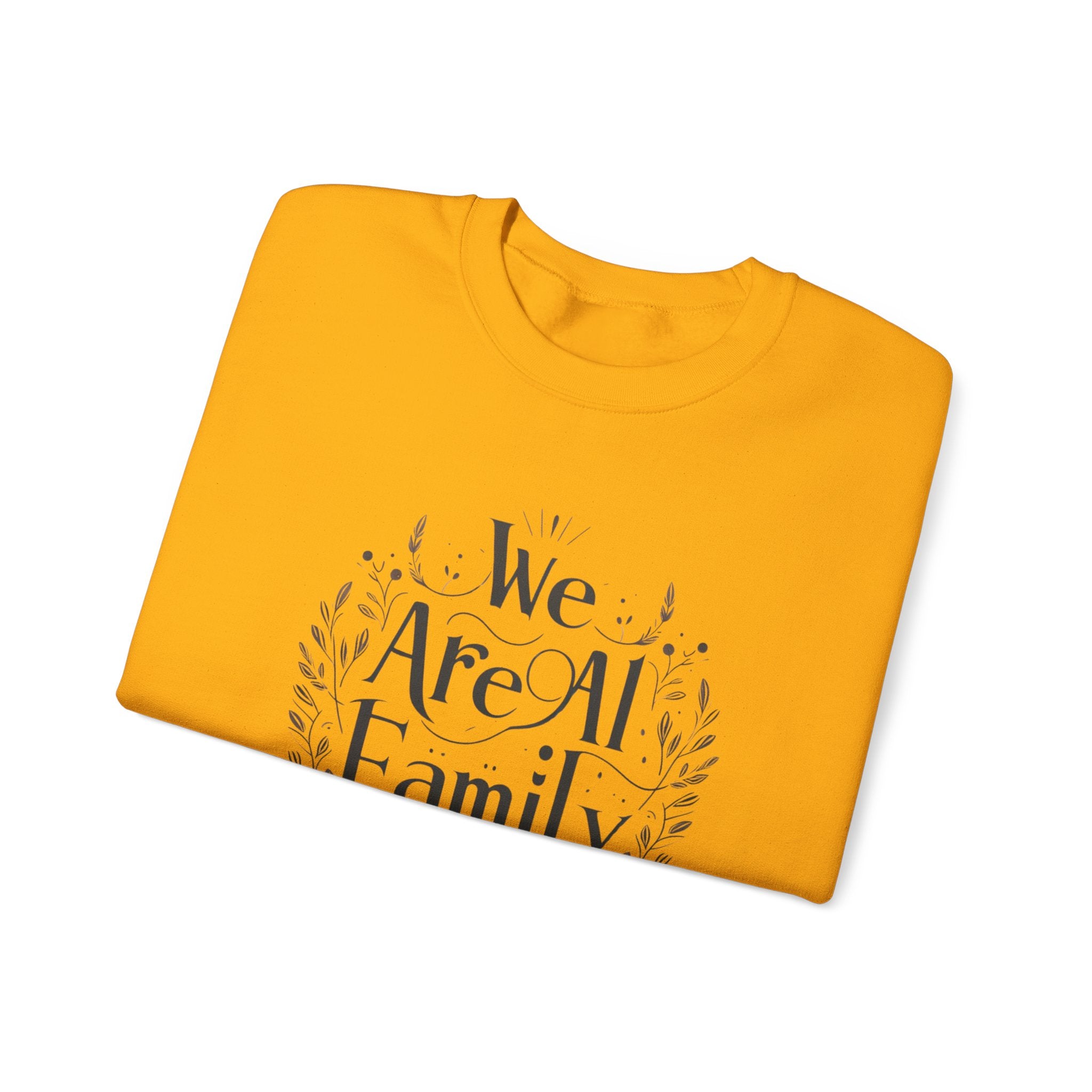 Unity Embodied: 'We Are All One Family' Sweatshirt