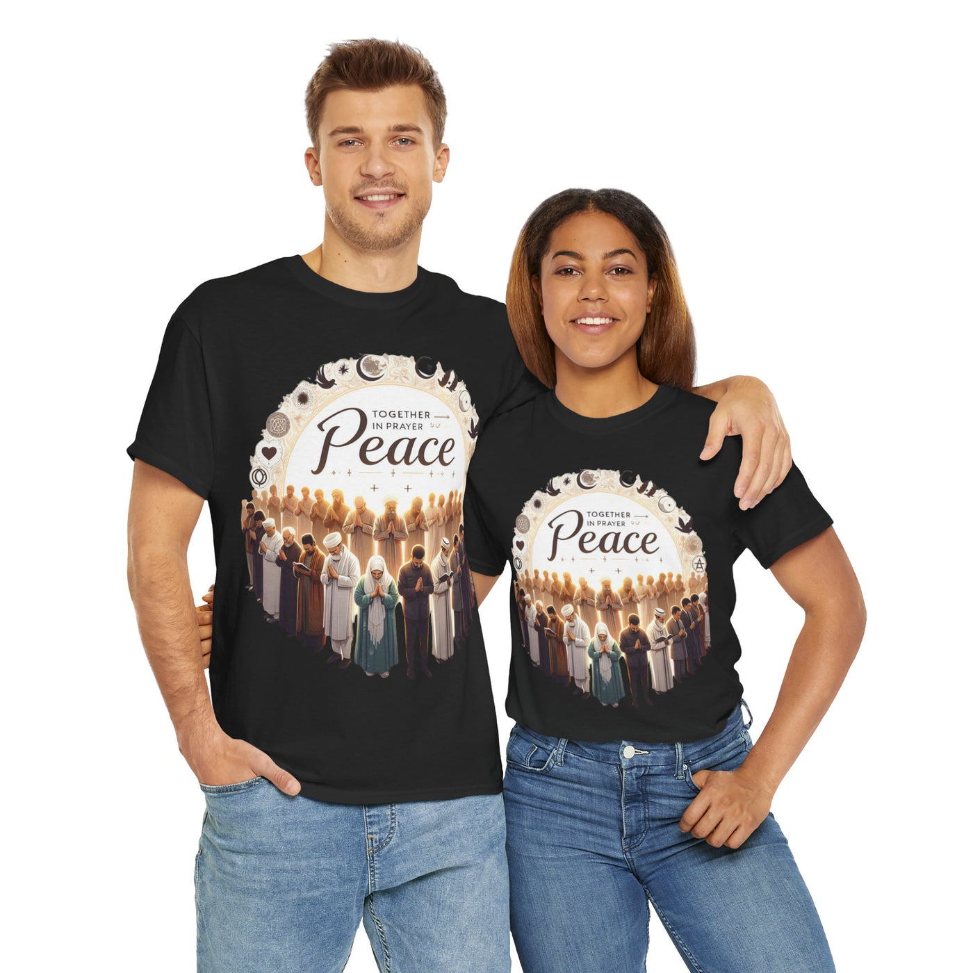 Together for Peace: Unisex T-Shirt - Spread Unity and Harmony