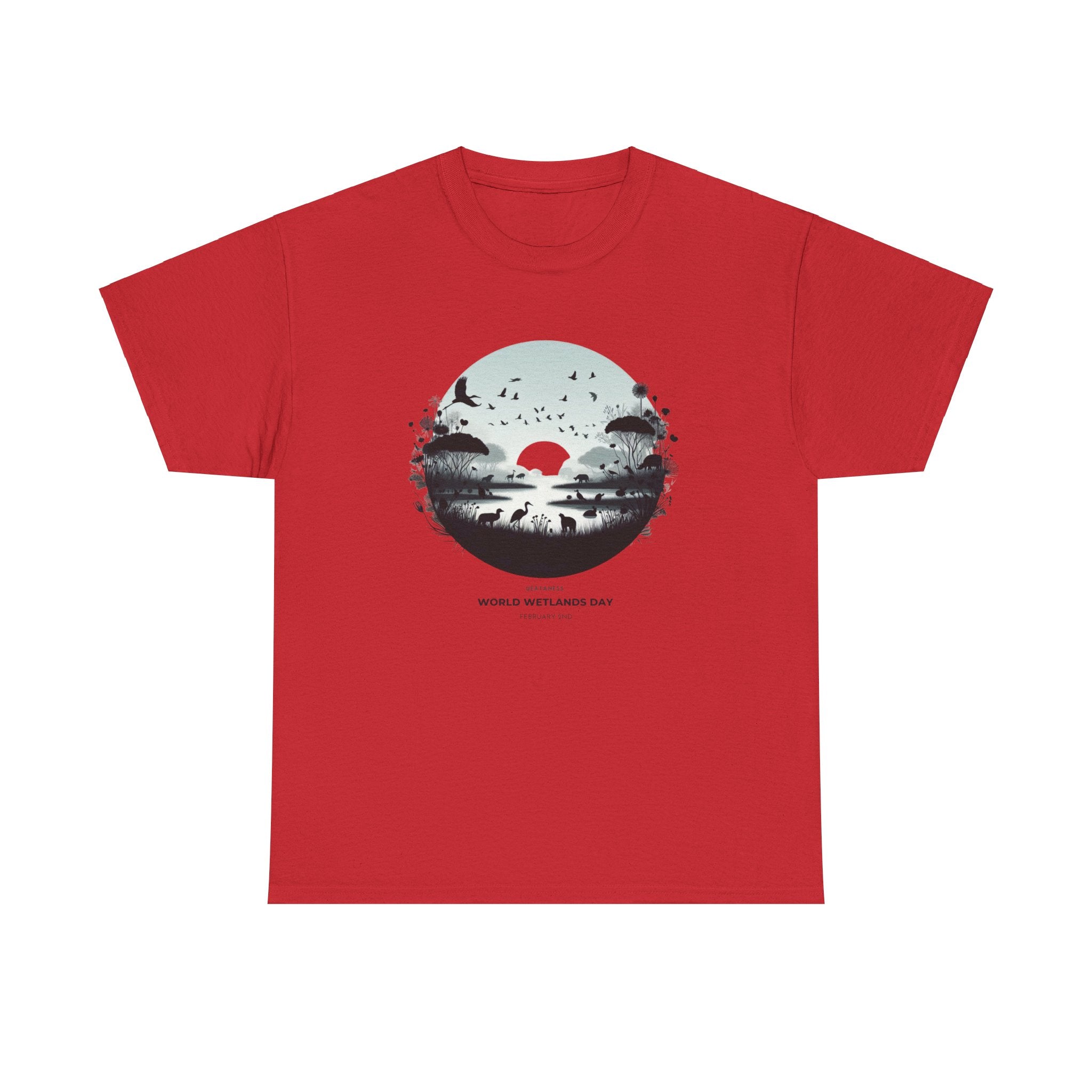 World Wetlands Day Commemorative T-Shirt: Celebrate Nature's Sanctuaries in Style