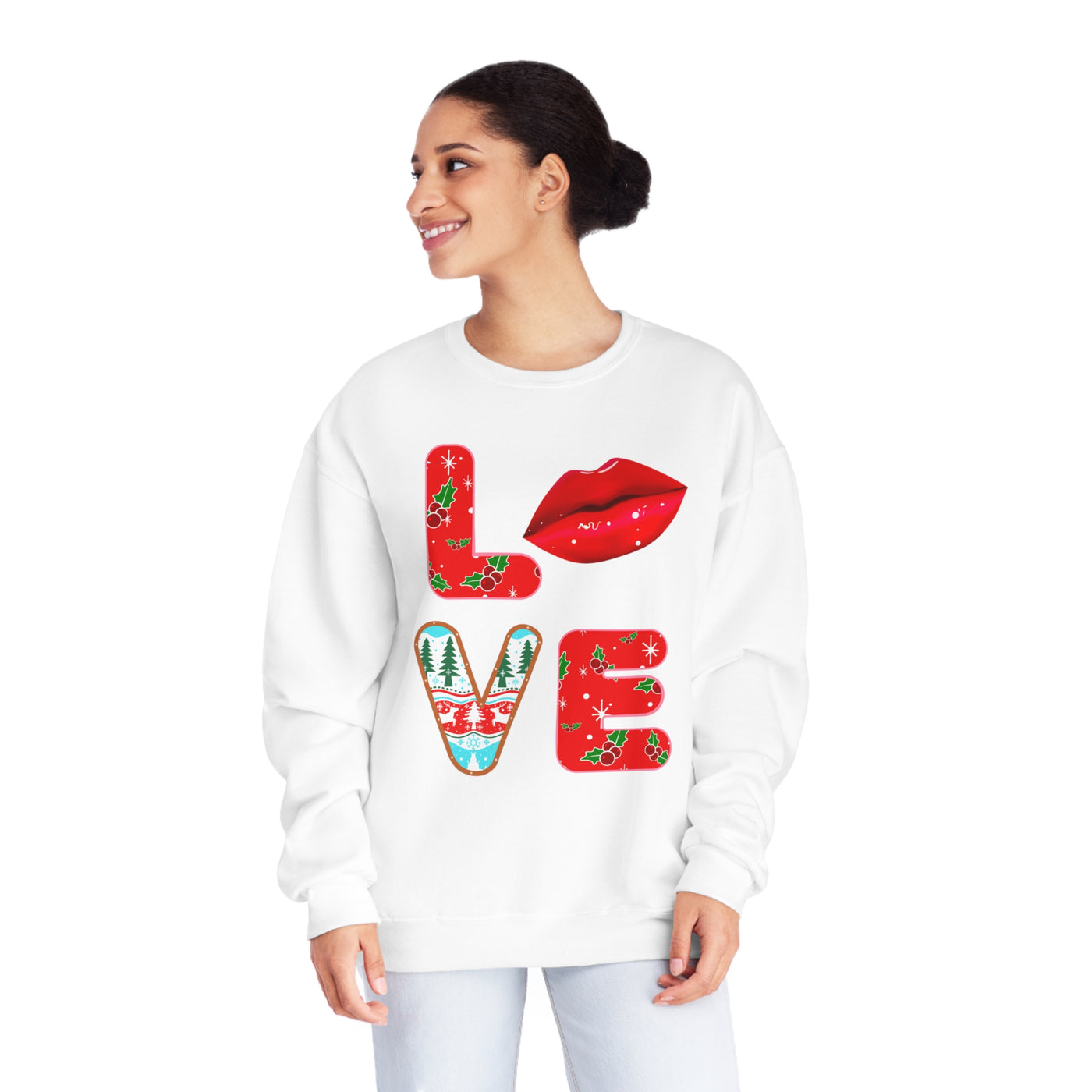 Love Valentine's Day Sweatshirt - Cozy & Romantic Crewneck for Couples